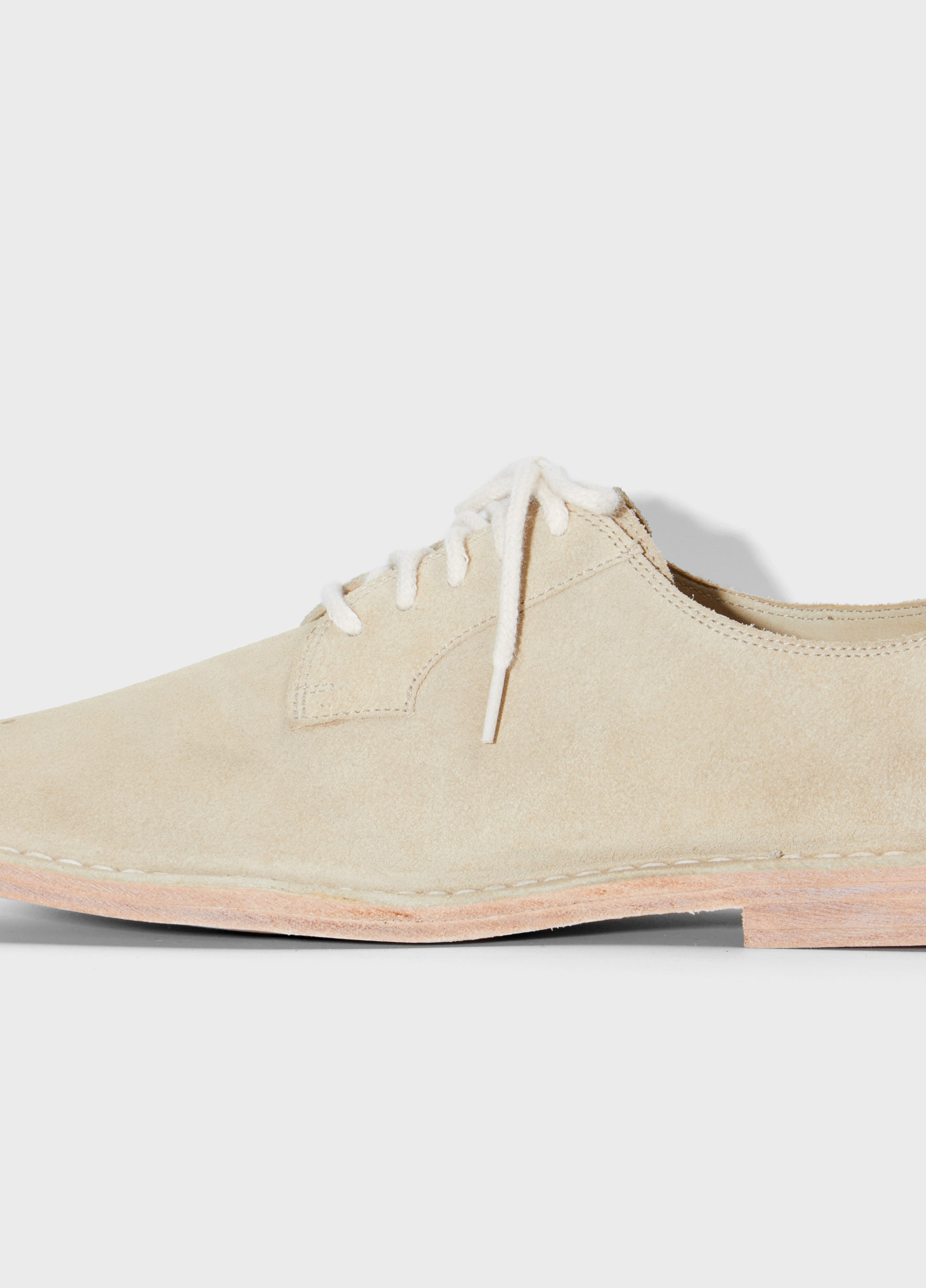 Sapato oxford camurça