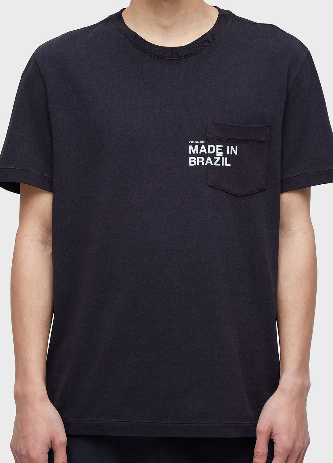 T-shirt pocket made in brazil