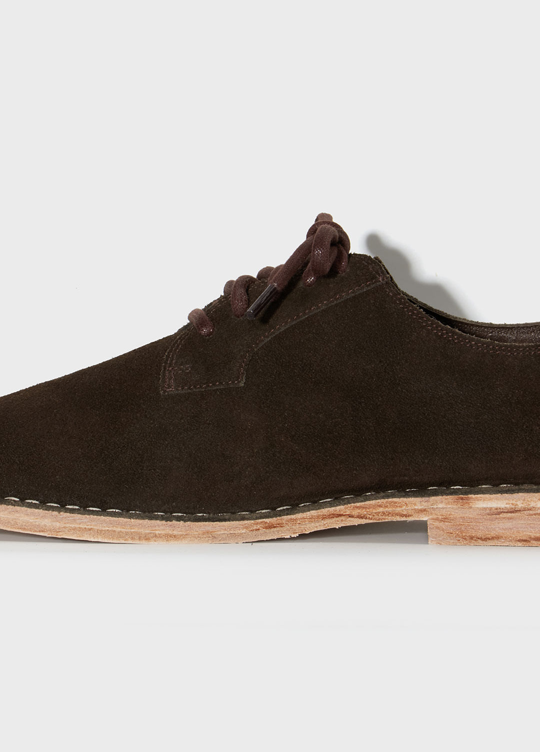 Sapato oxford camurça