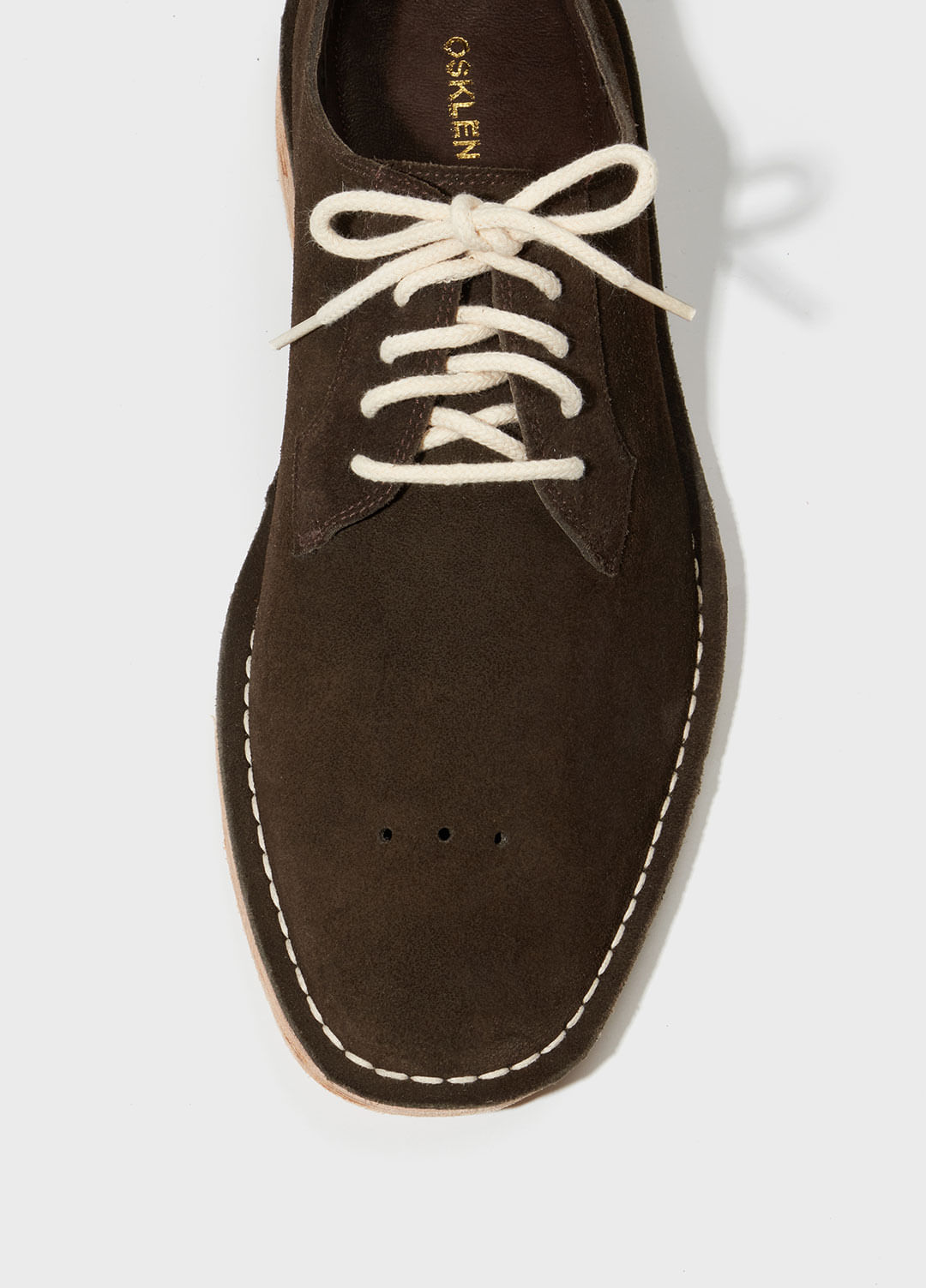Sapato oxford camurça