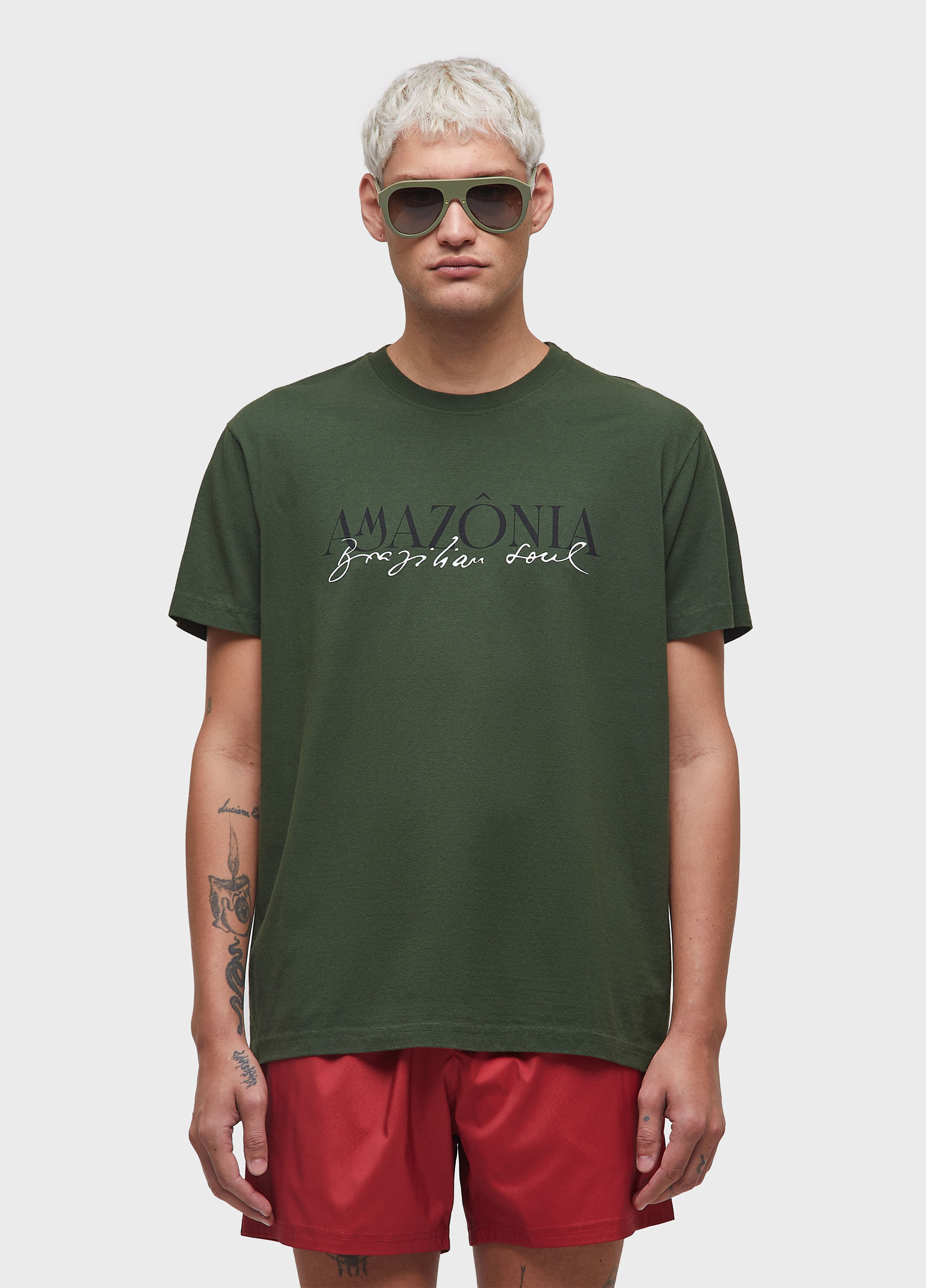 T-shirt vintage amazonia serifado