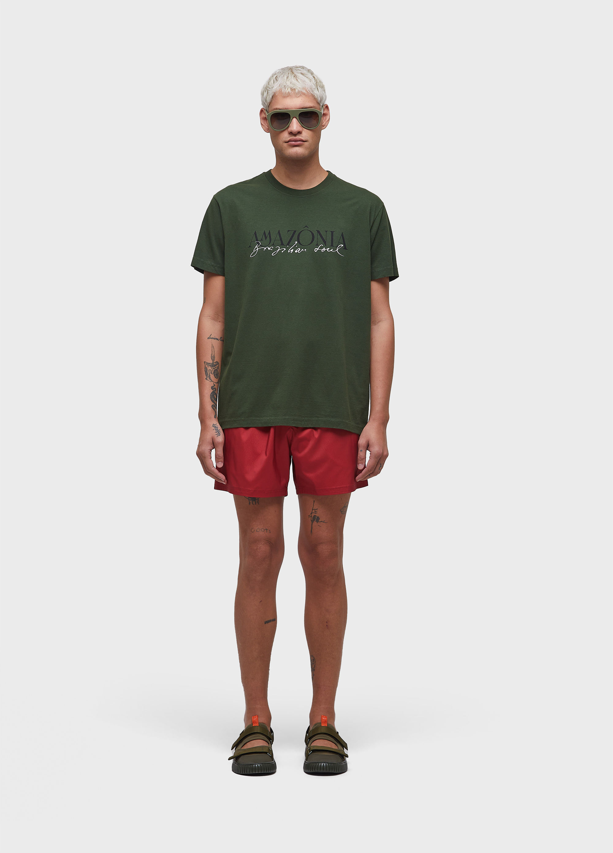 T-shirt vintage amazonia serifado