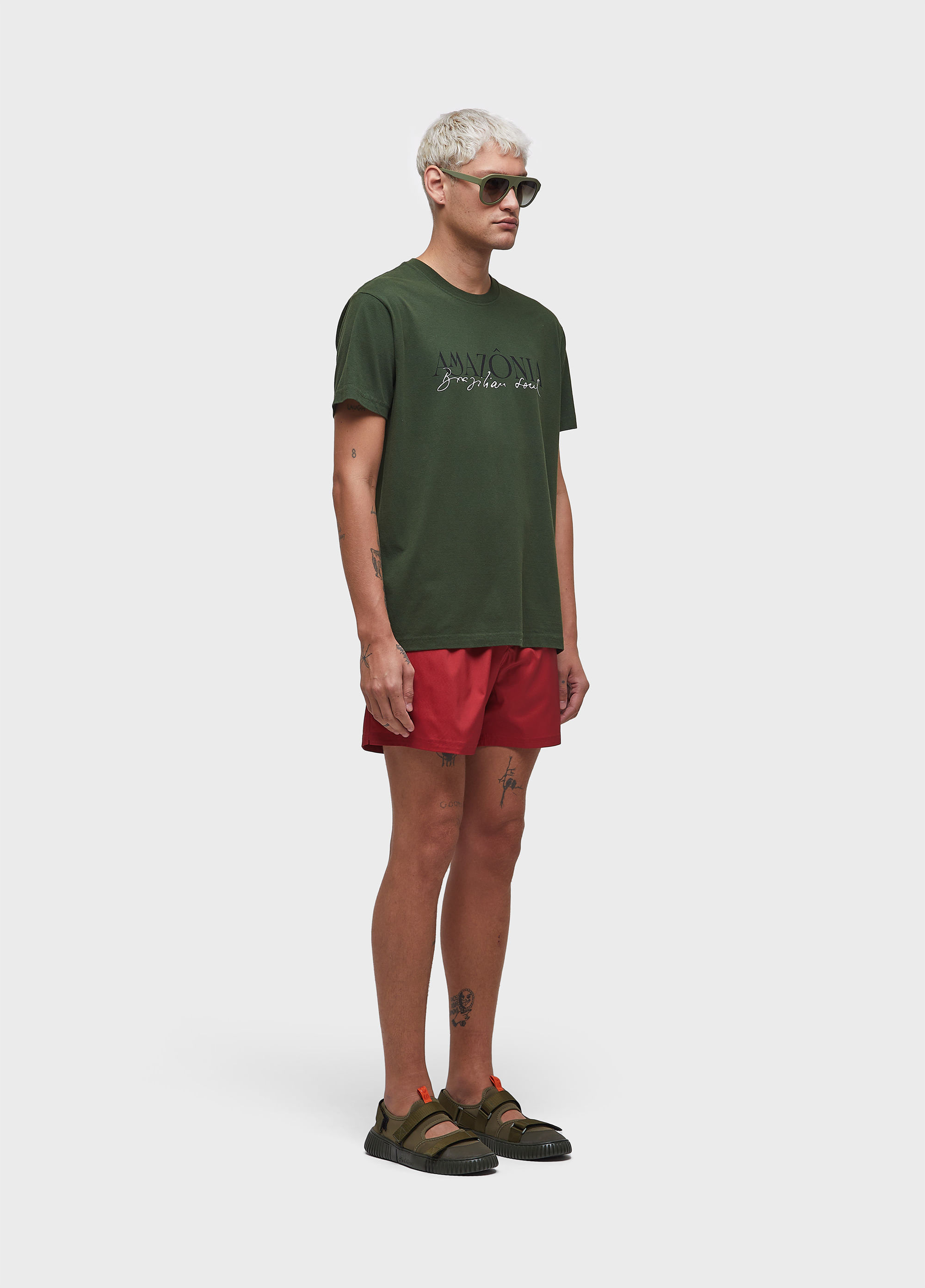 T-shirt vintage amazonia serifado