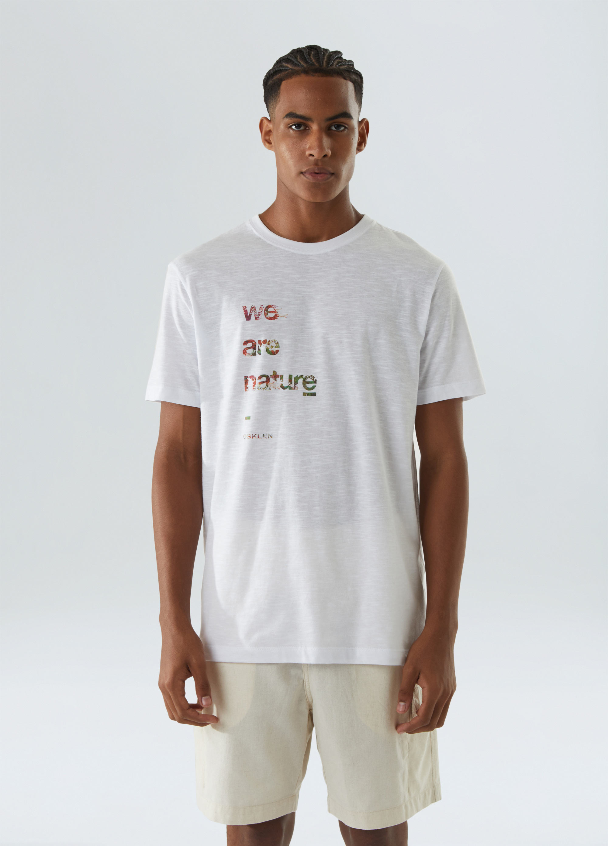 T-shirt organic rough we are nature