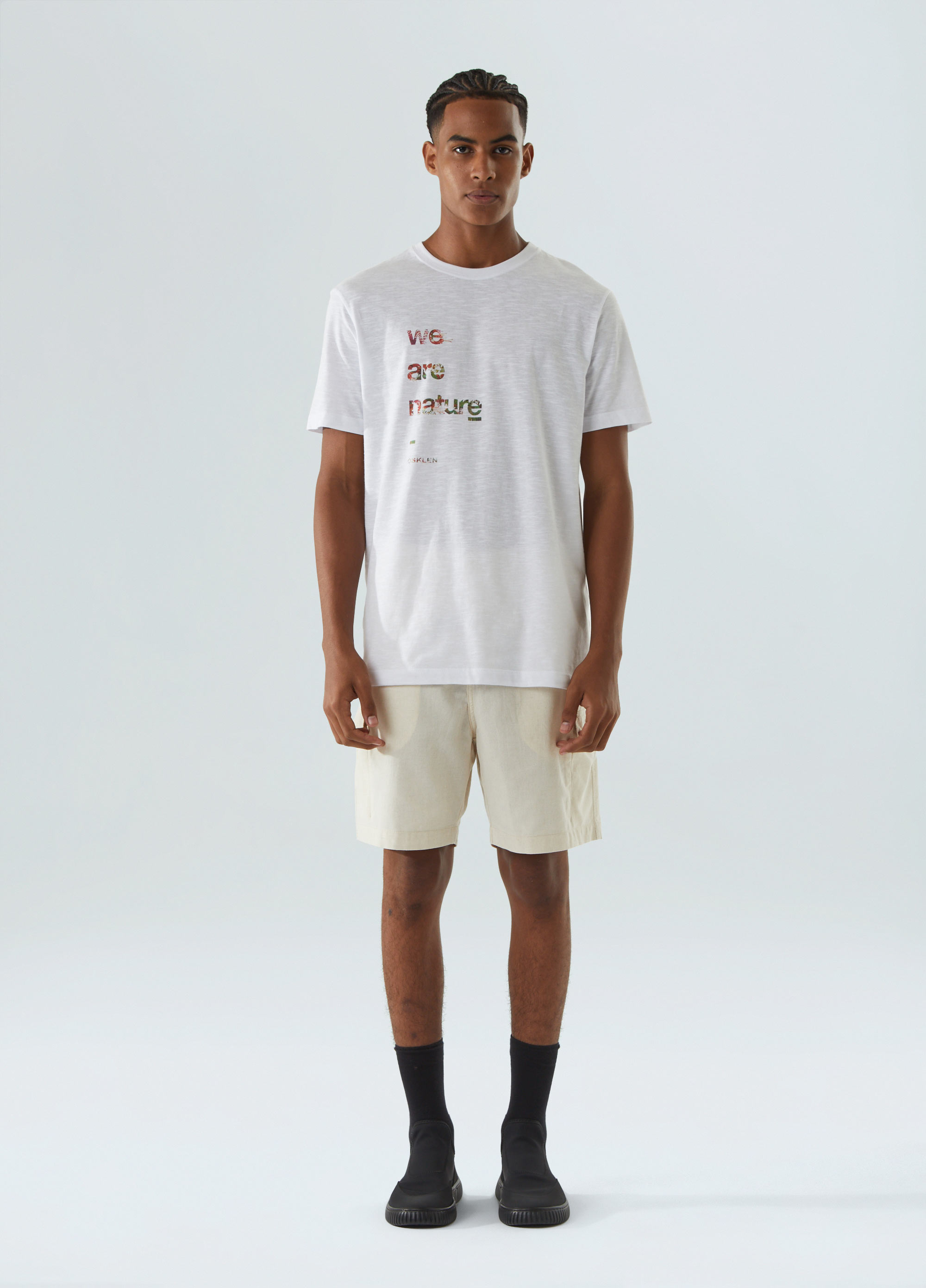 T-shirt organic rough we are nature