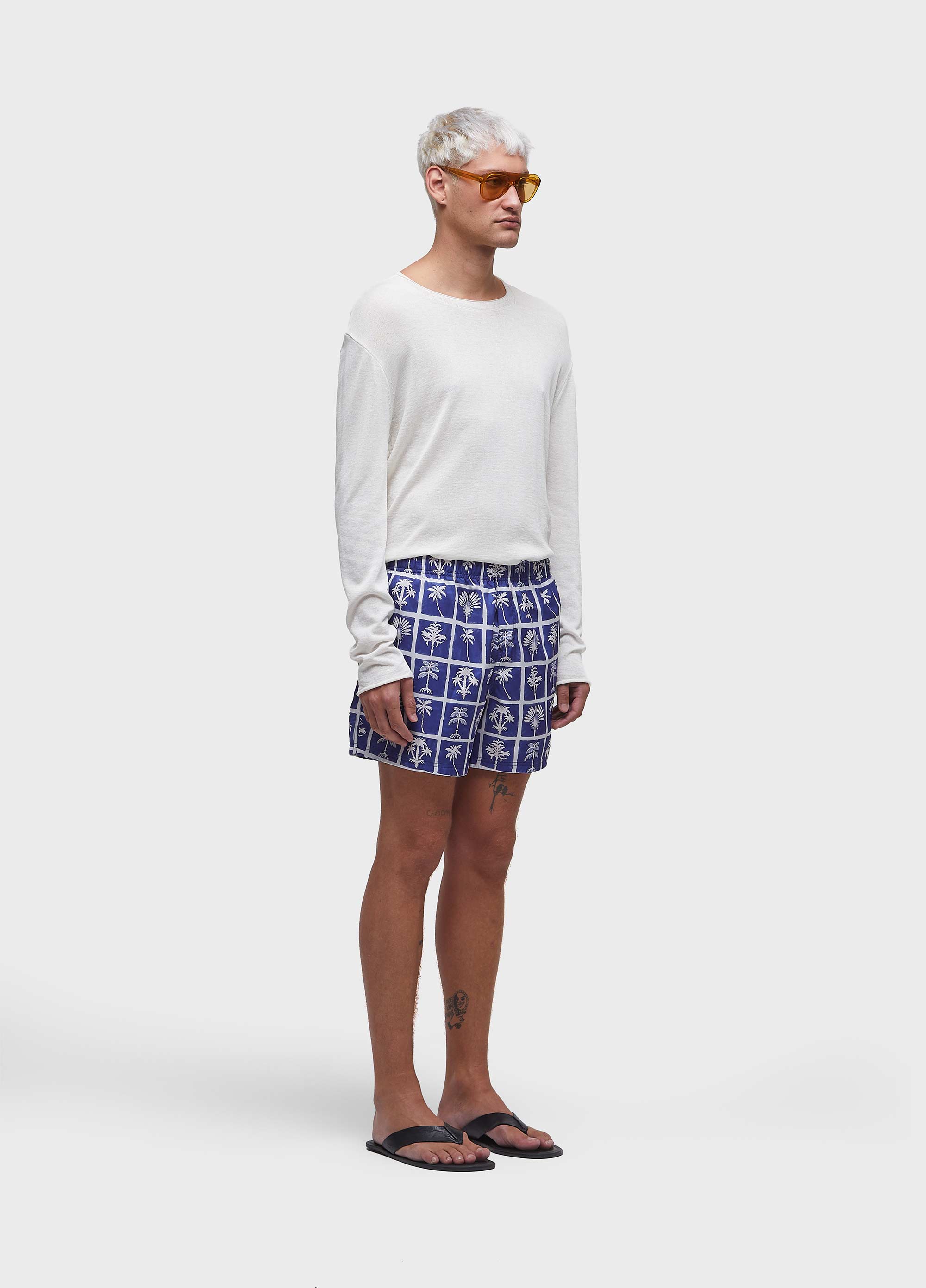 Beach short aquaone lazuli full