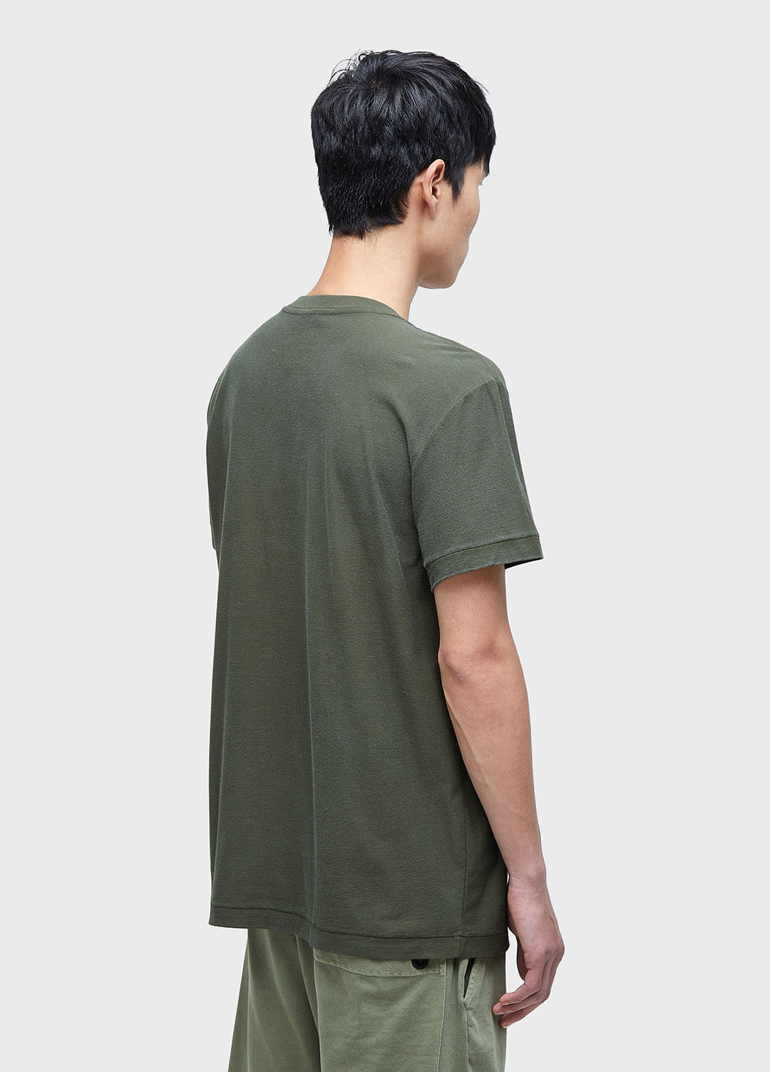 T-shirt washed pocket spot