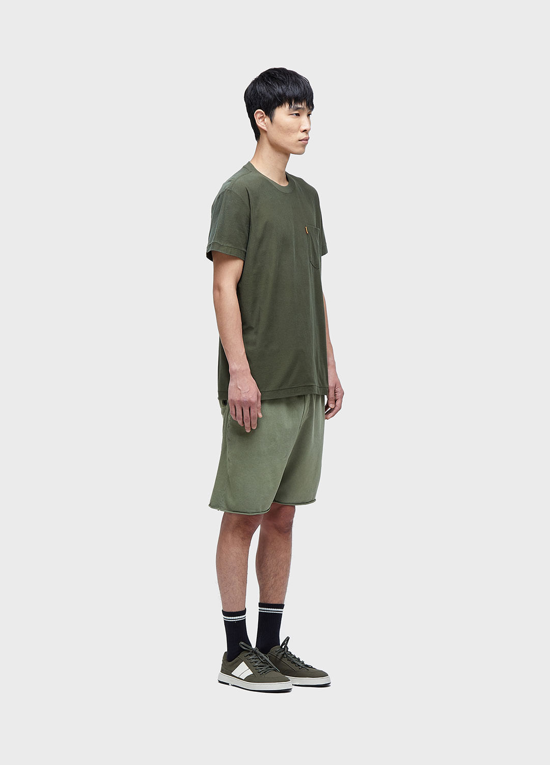 T-shirt washed pocket spot