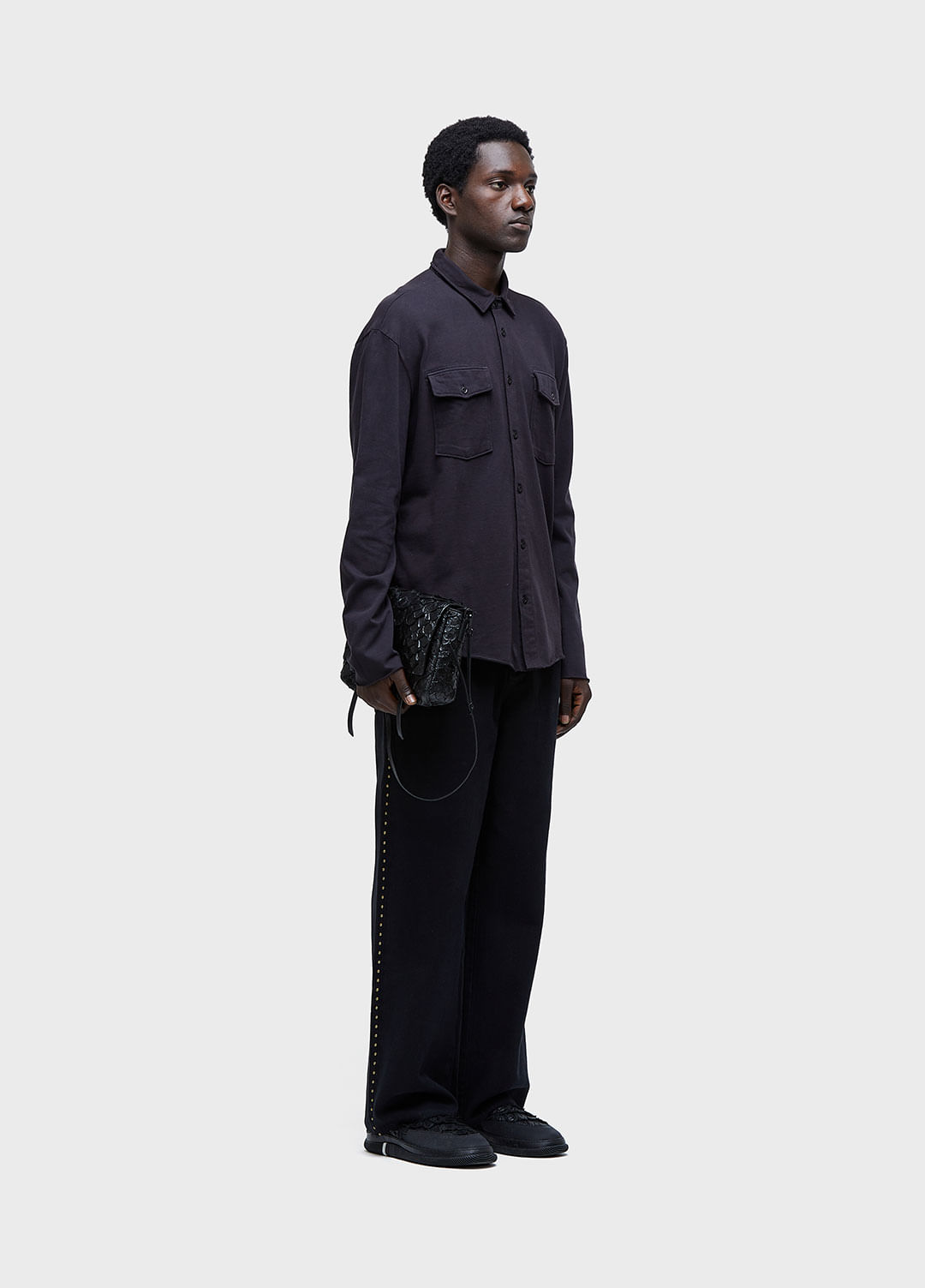 Camisa army pockets wide