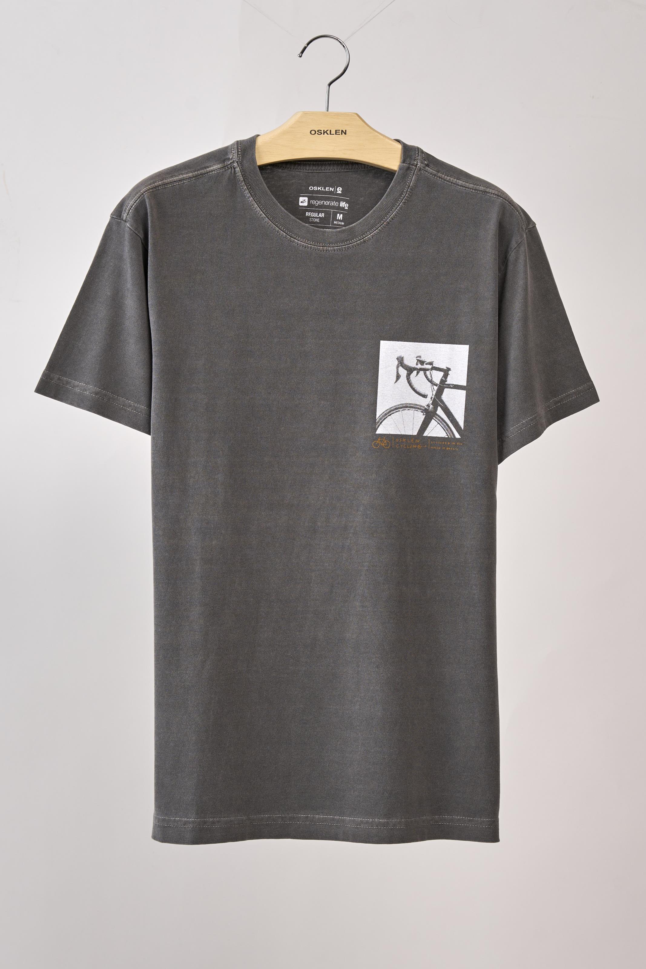 T-shirt stone bike