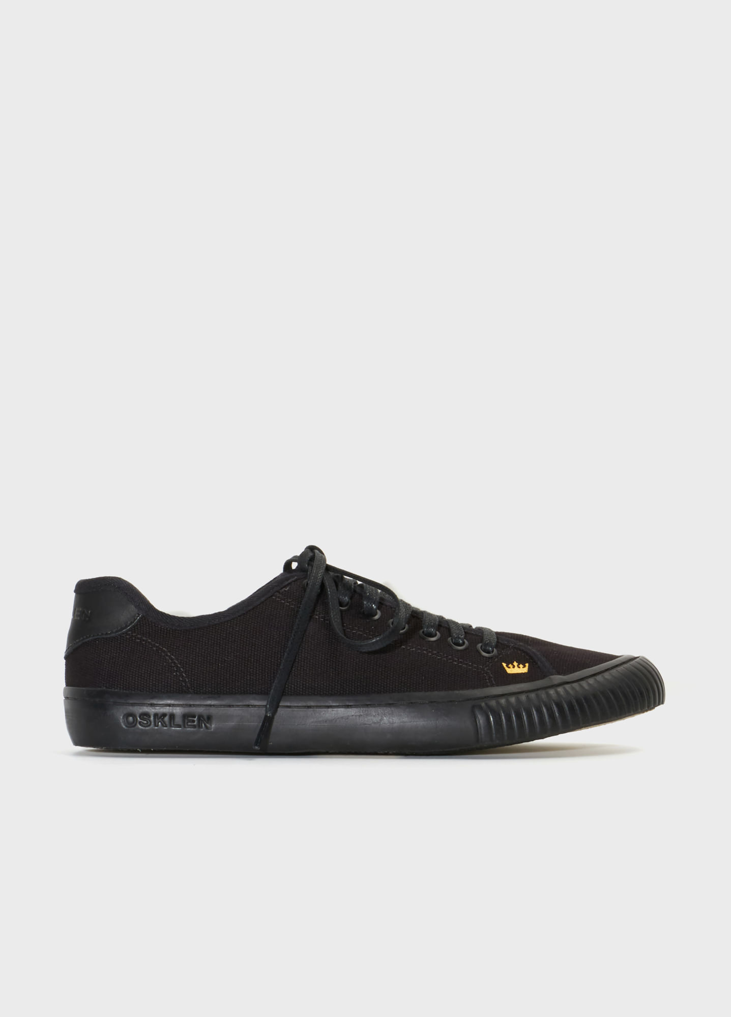 Tênis canvas black sole