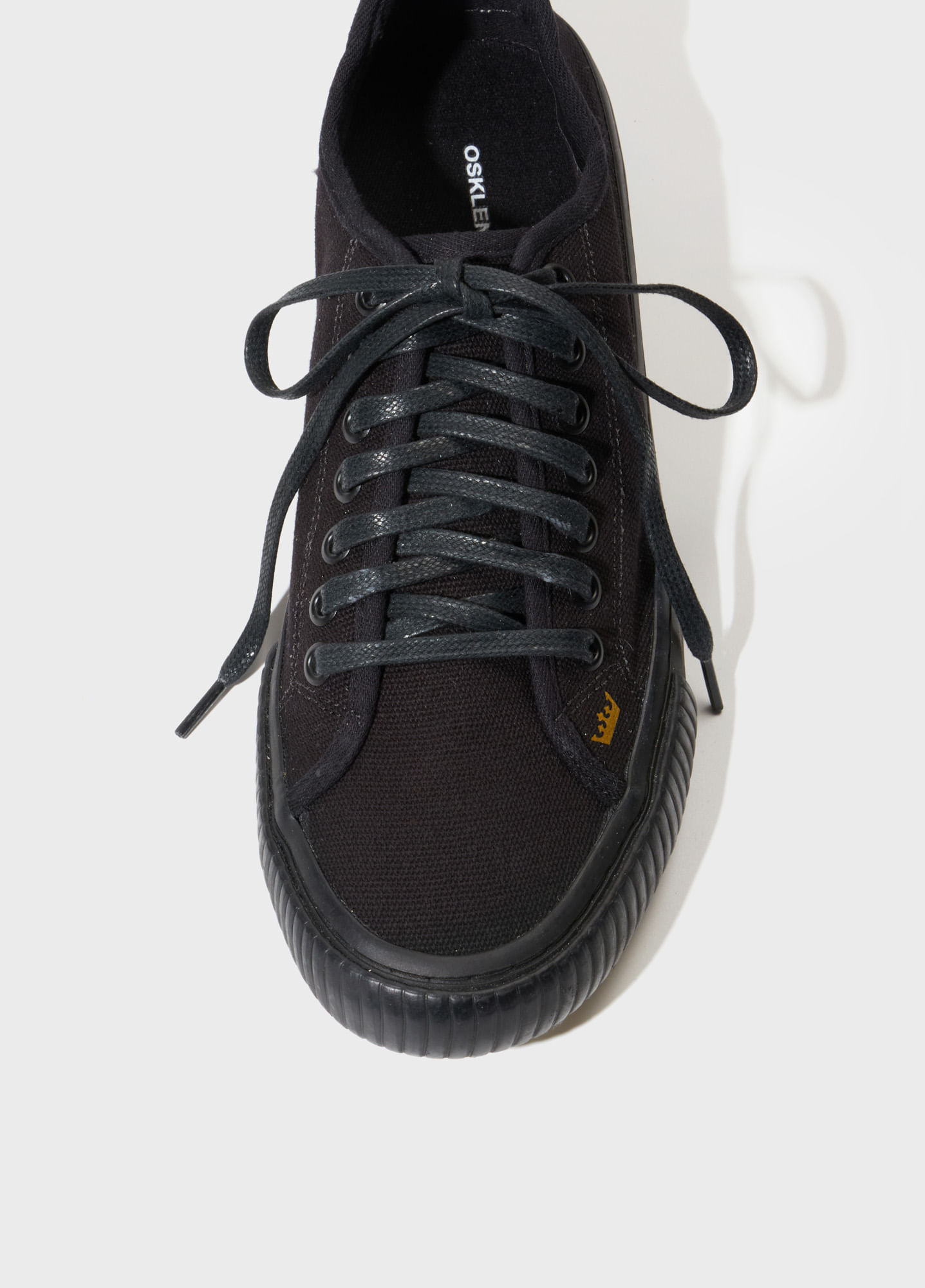 Tênis canvas black sole