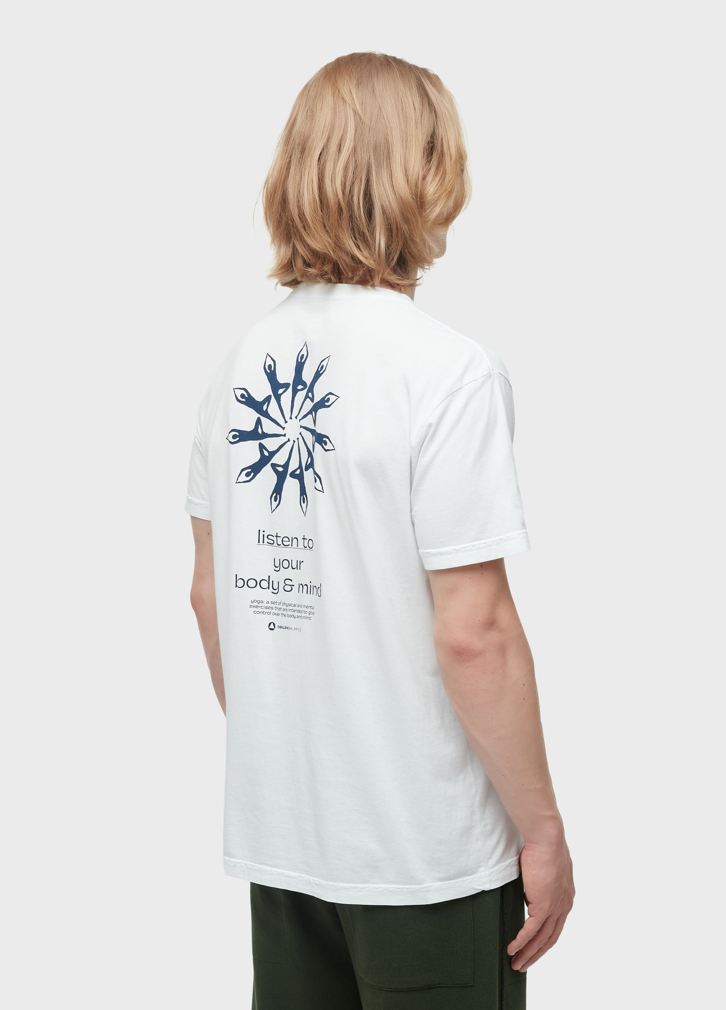 T-shirt stone yogue mandala back