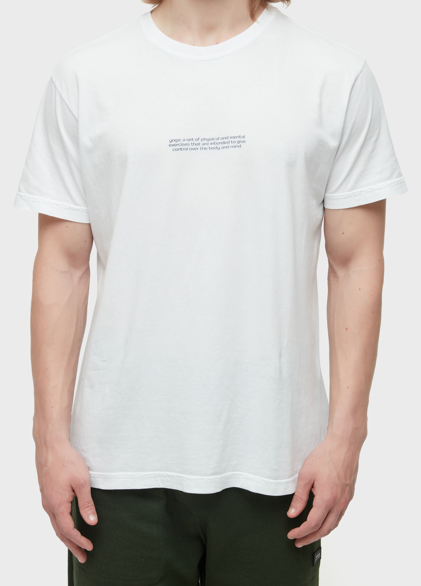 T-shirt stone yogue mandala back