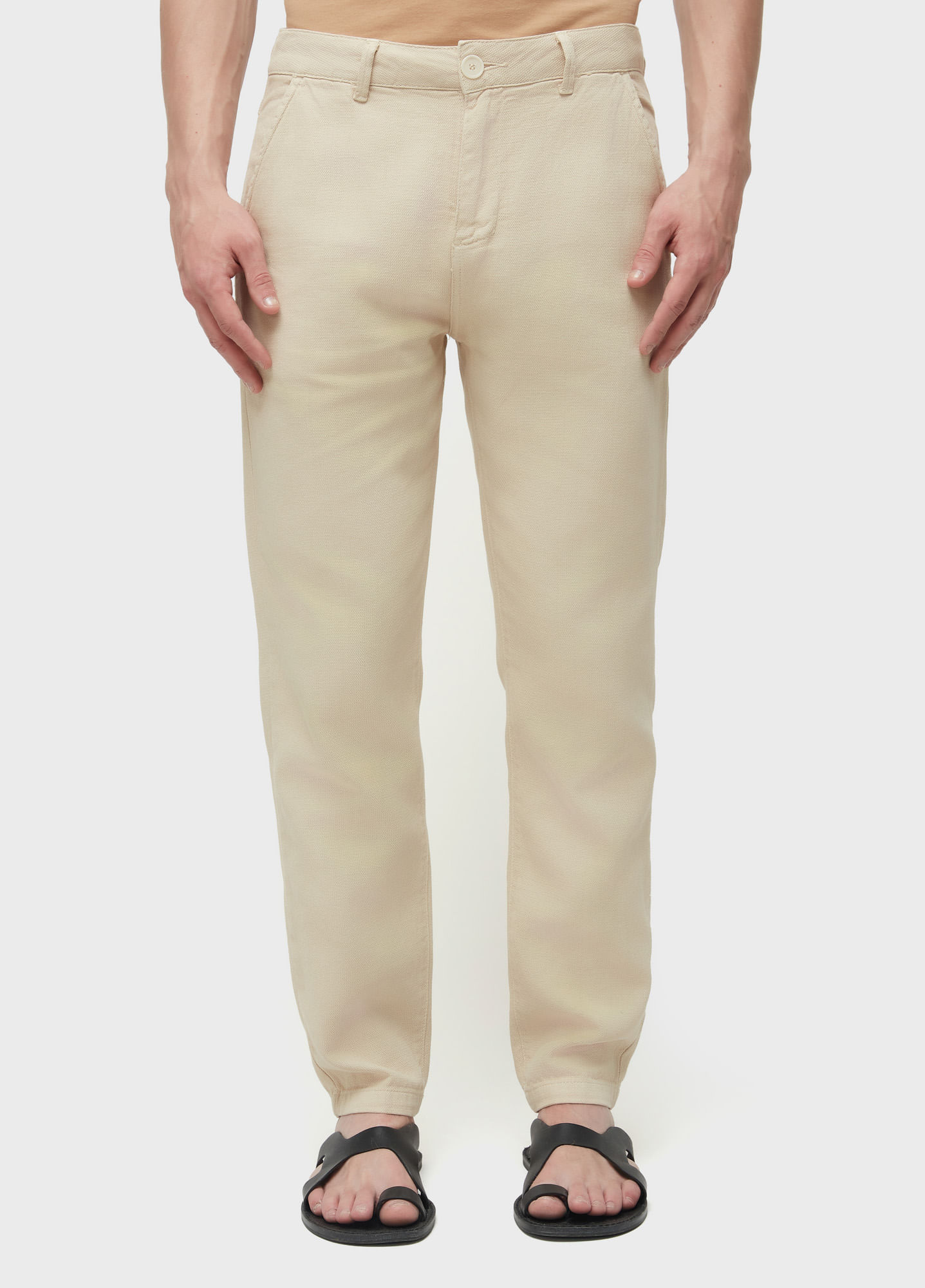 Calça comfort texture