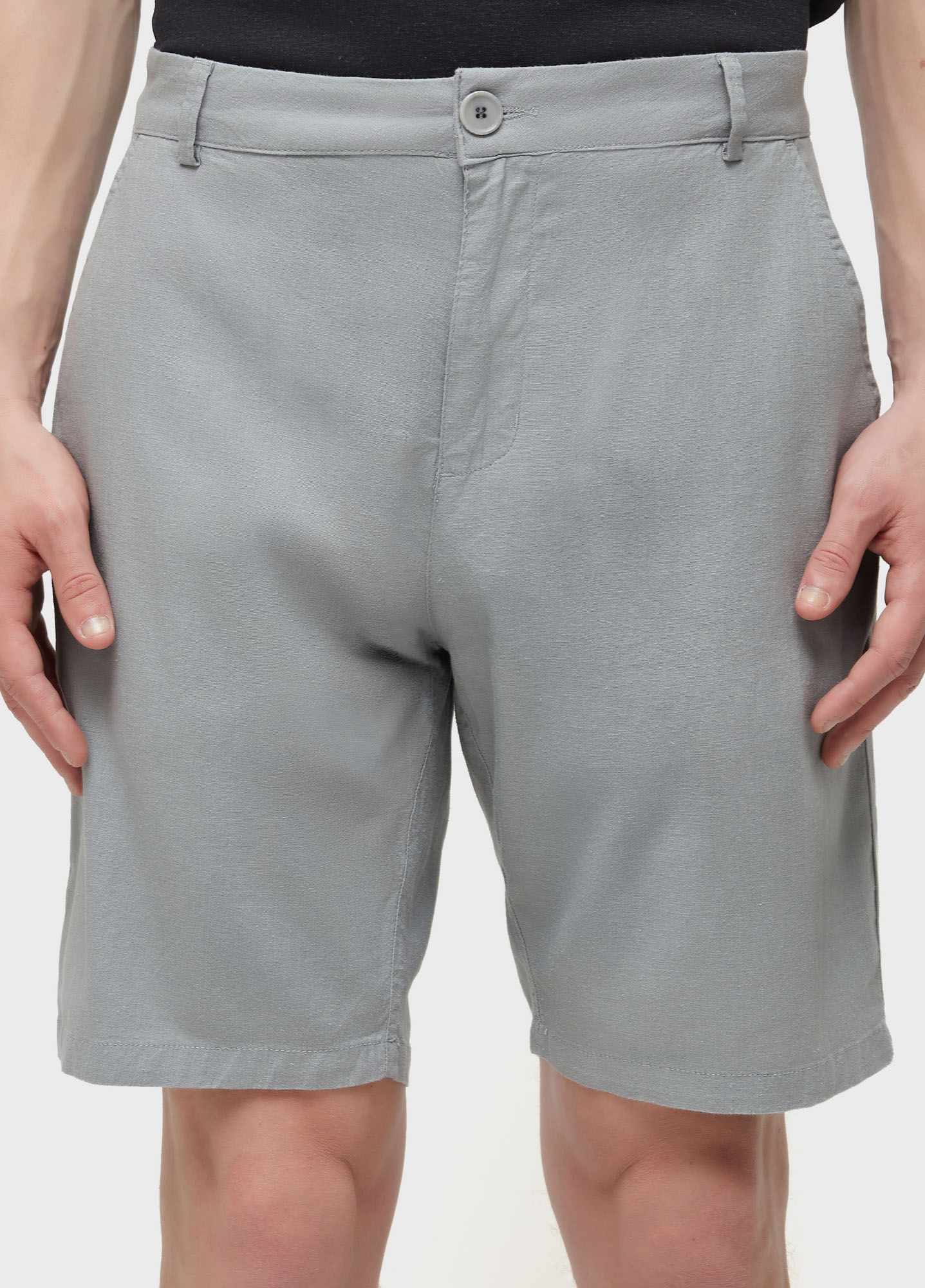 Bermuda alfaiataria basic linen