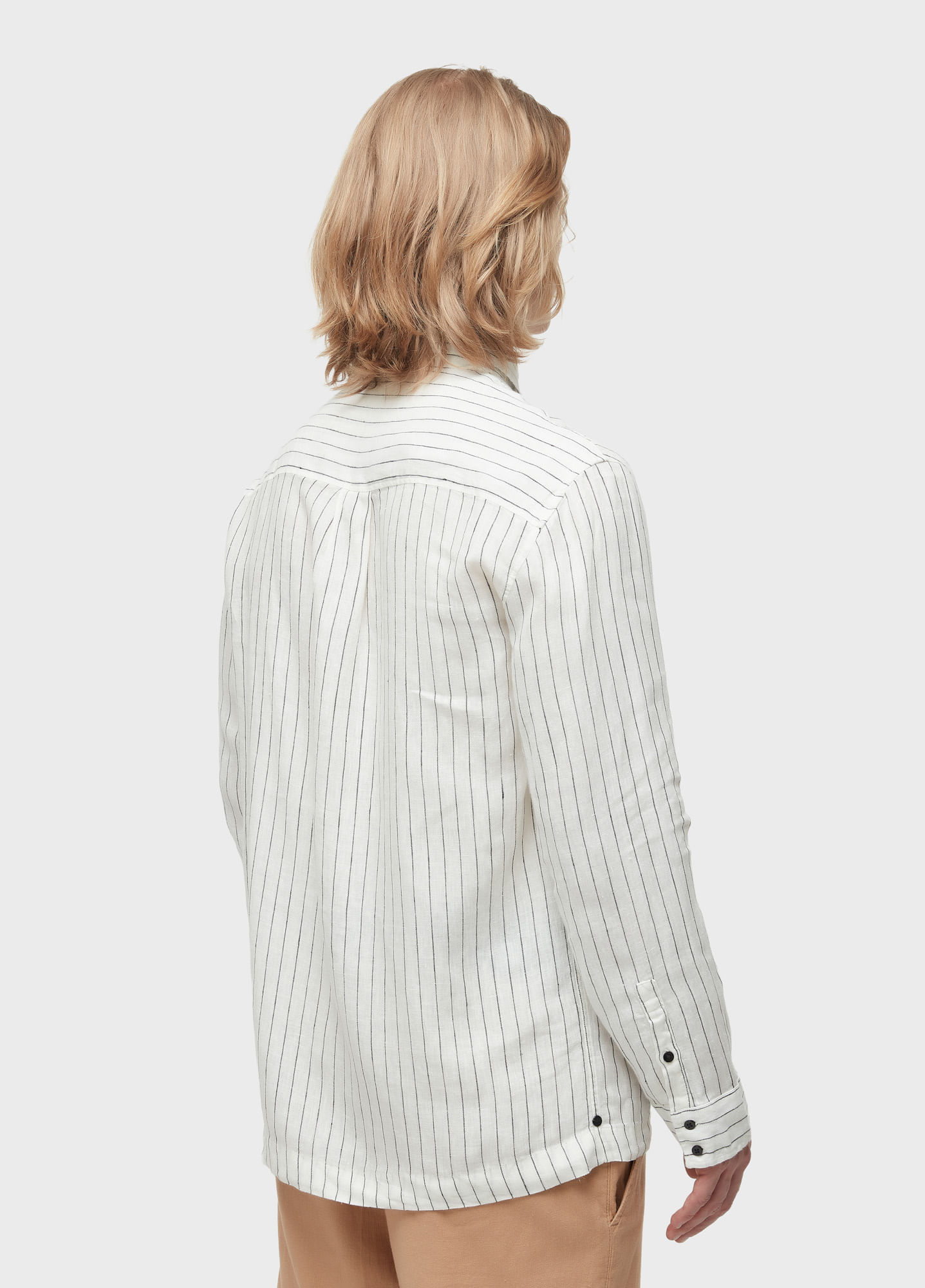 Camisa stripes linen