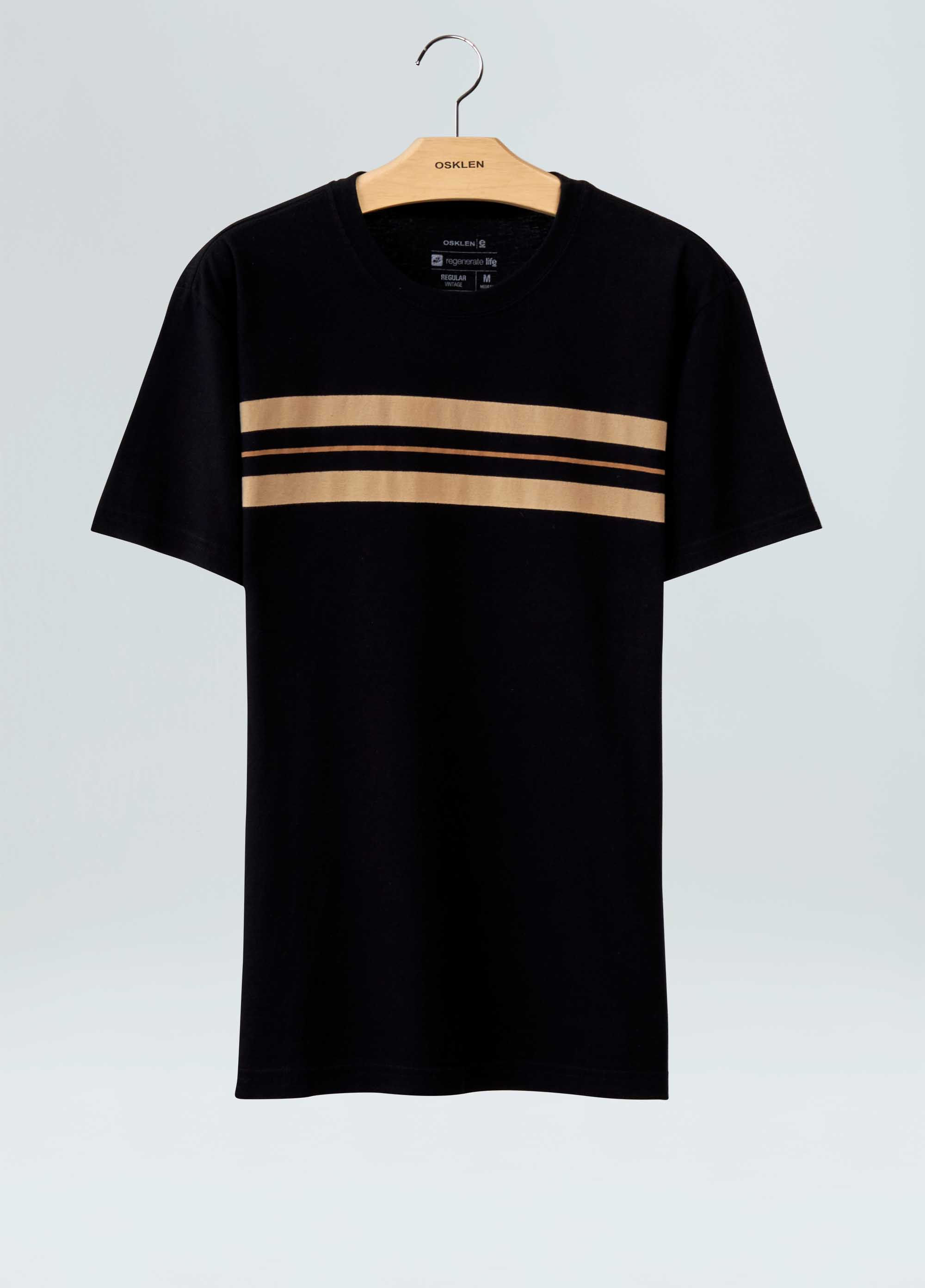 T-shirt vintage listrado long