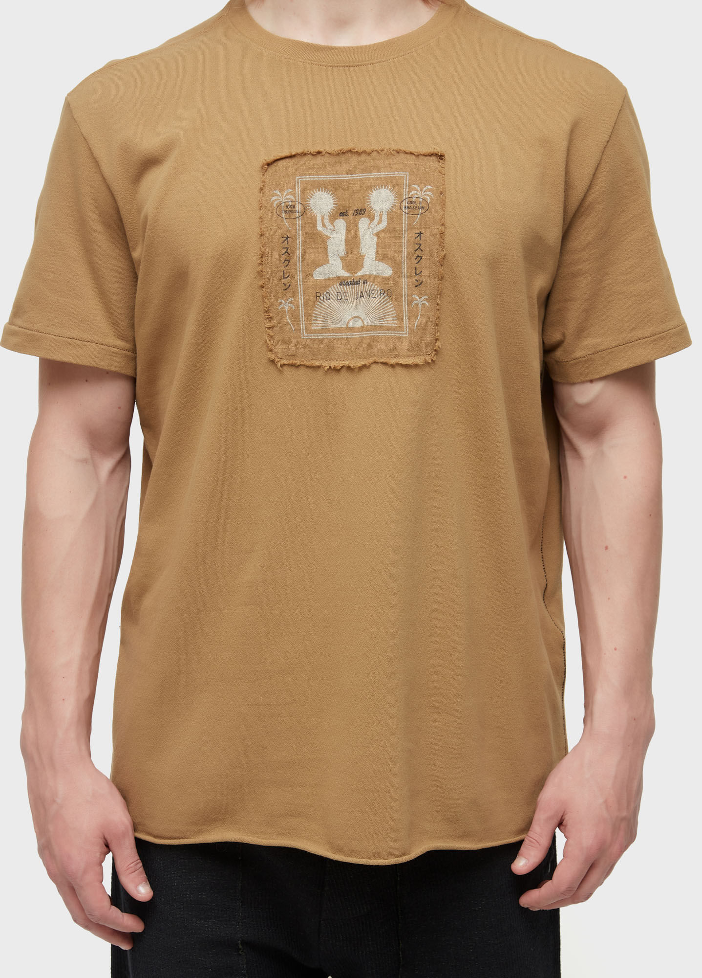 T-shirt cotton trace