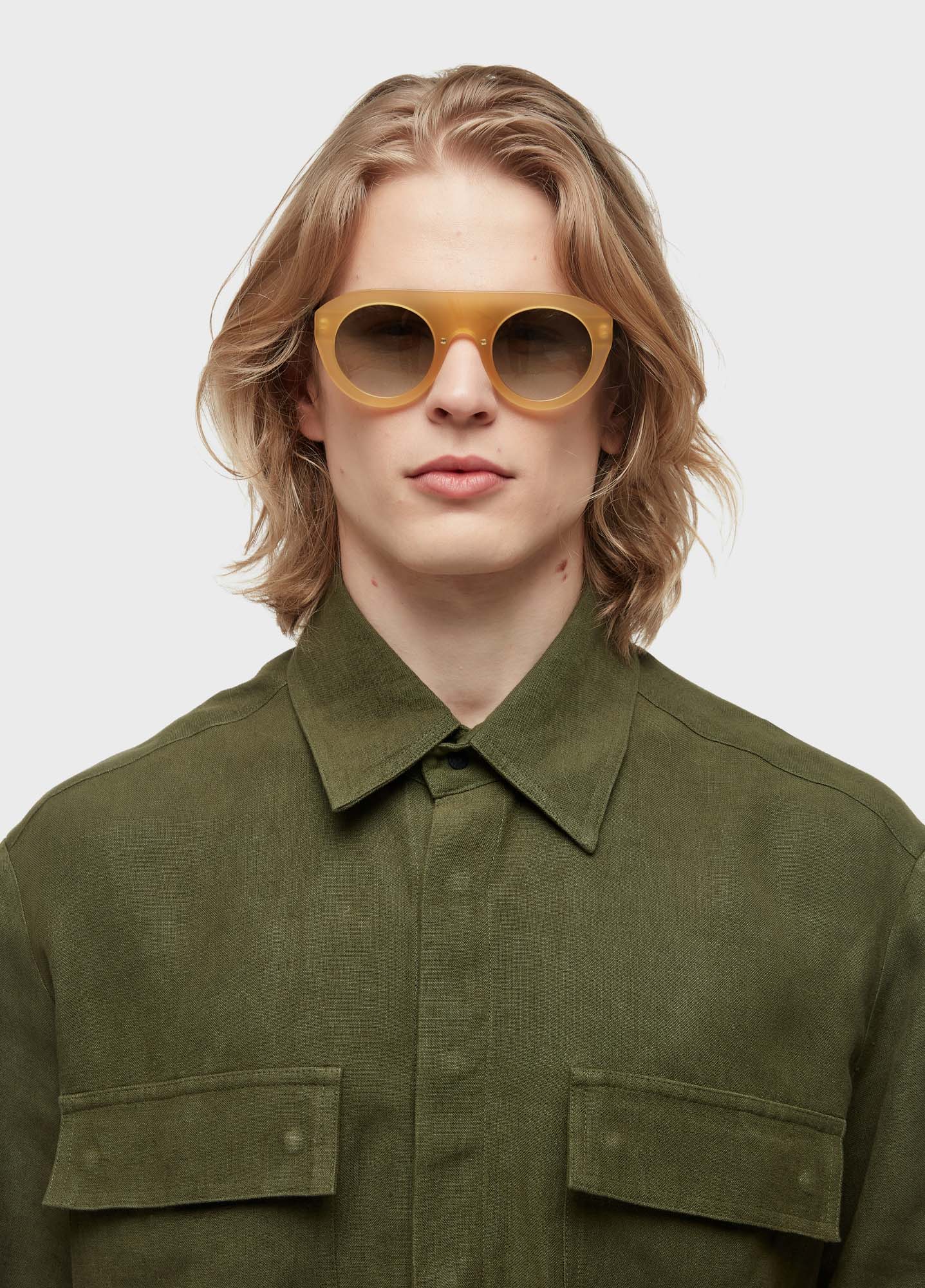 Overshirt linen tacks jazz