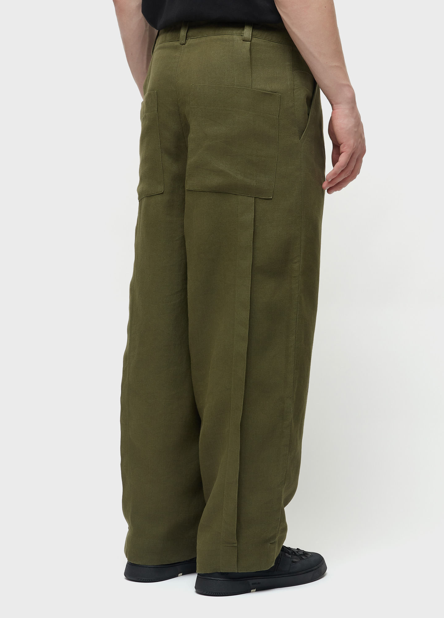 Calça alfaiataria linen tacks jazz