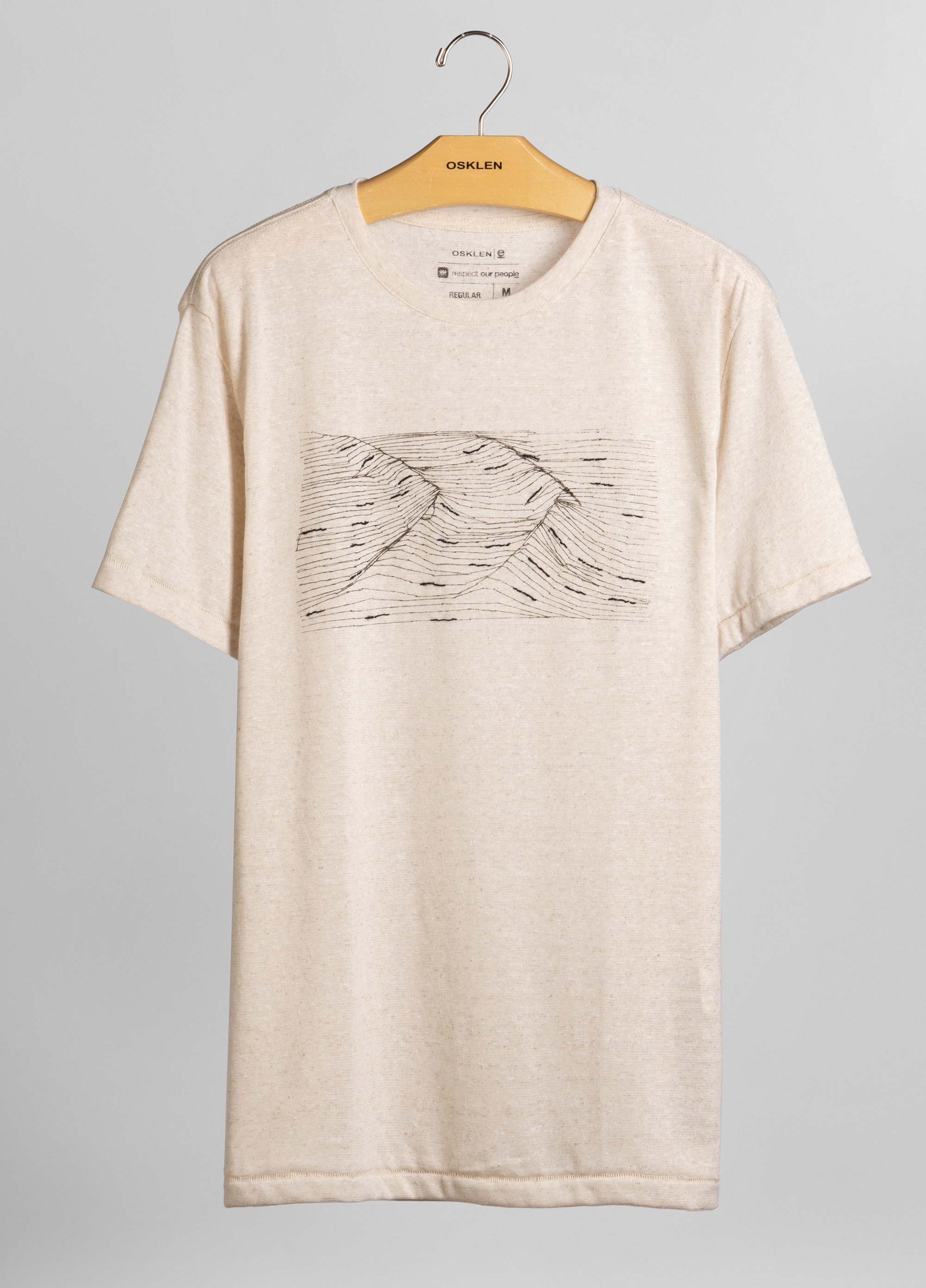 T-shirt eco blend waves