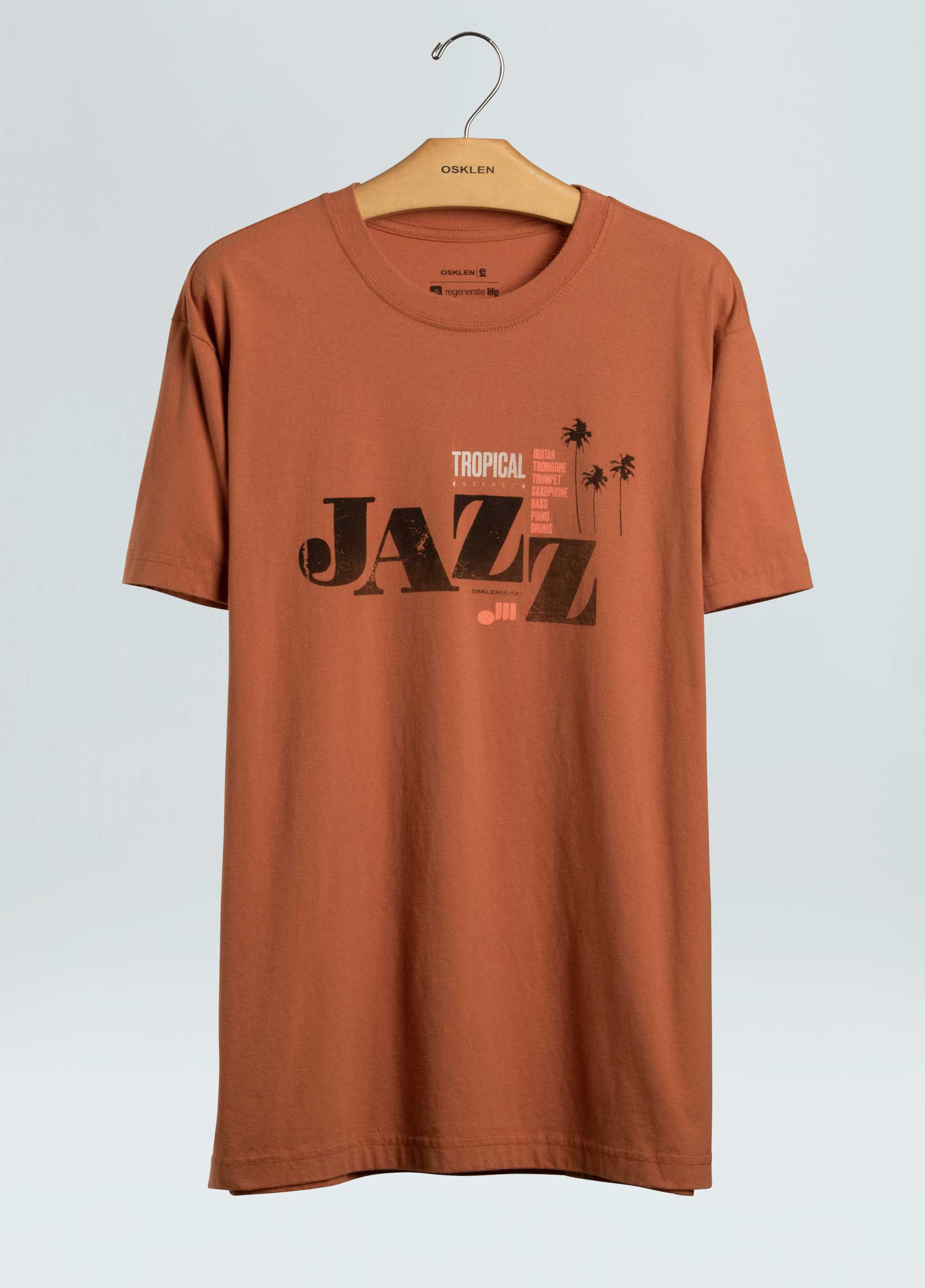 T-shirt vintage tropical jazz