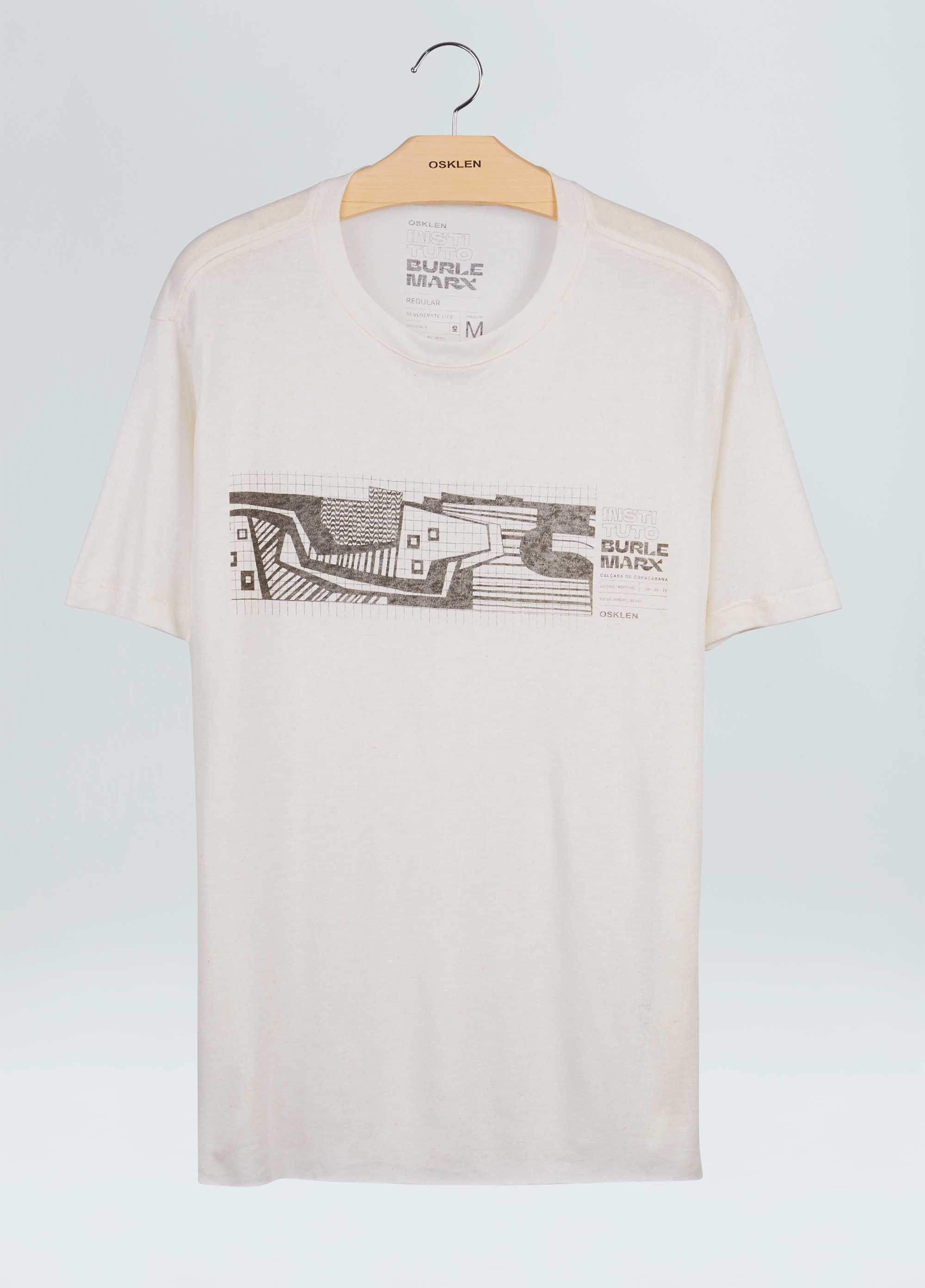 T-shirt light burle marx santa clara