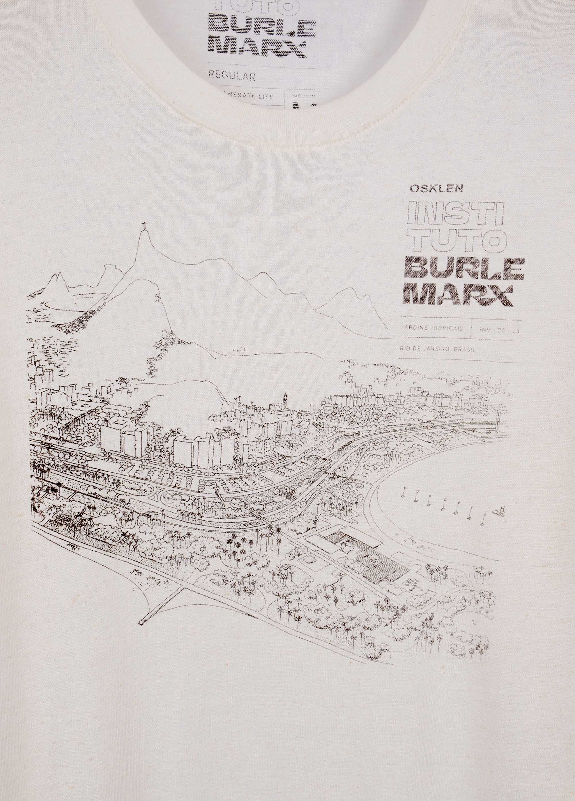 T-shirt light burle marx graphic 11