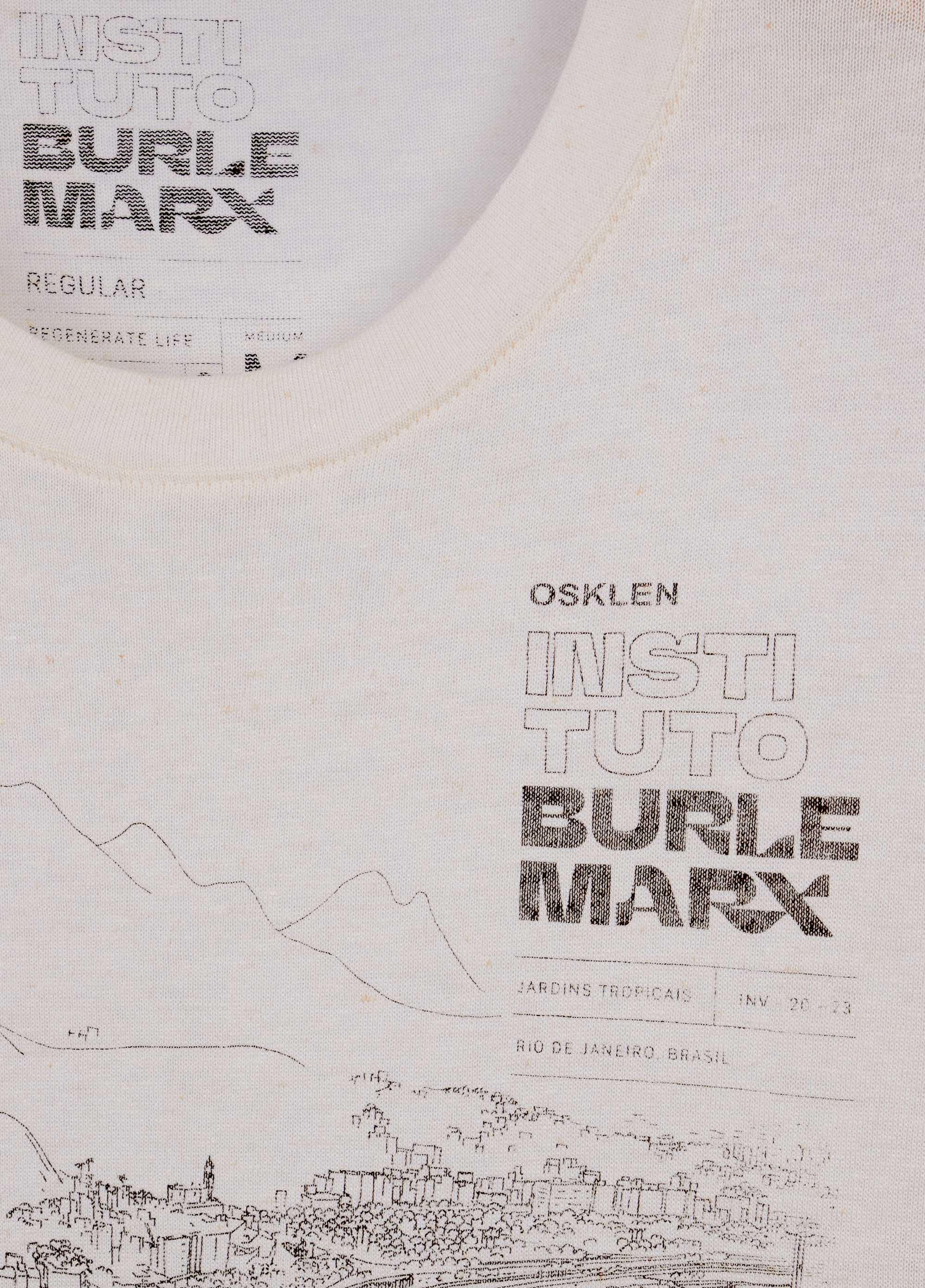 T-shirt light burle marx graphic 11