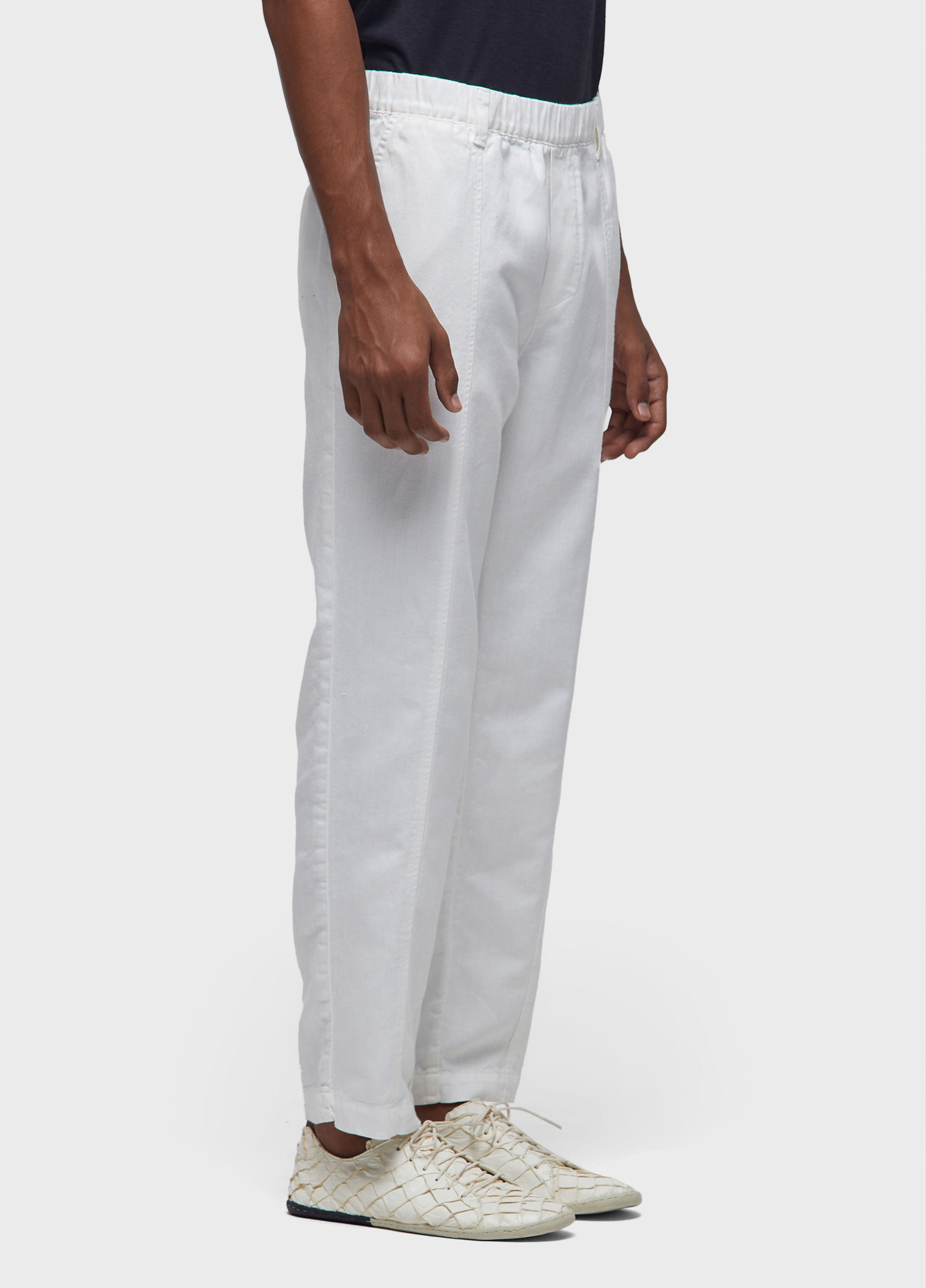 Calça Cânhamo recortes