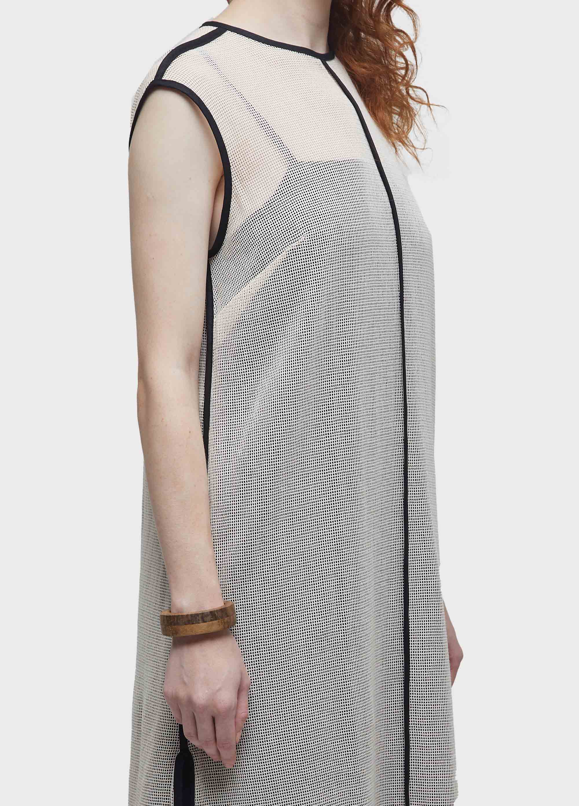 Vestido tela vies