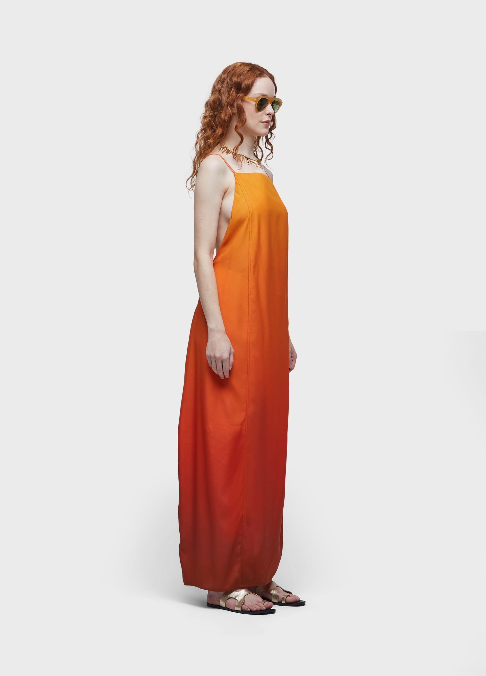 Vestido baloon sunset
