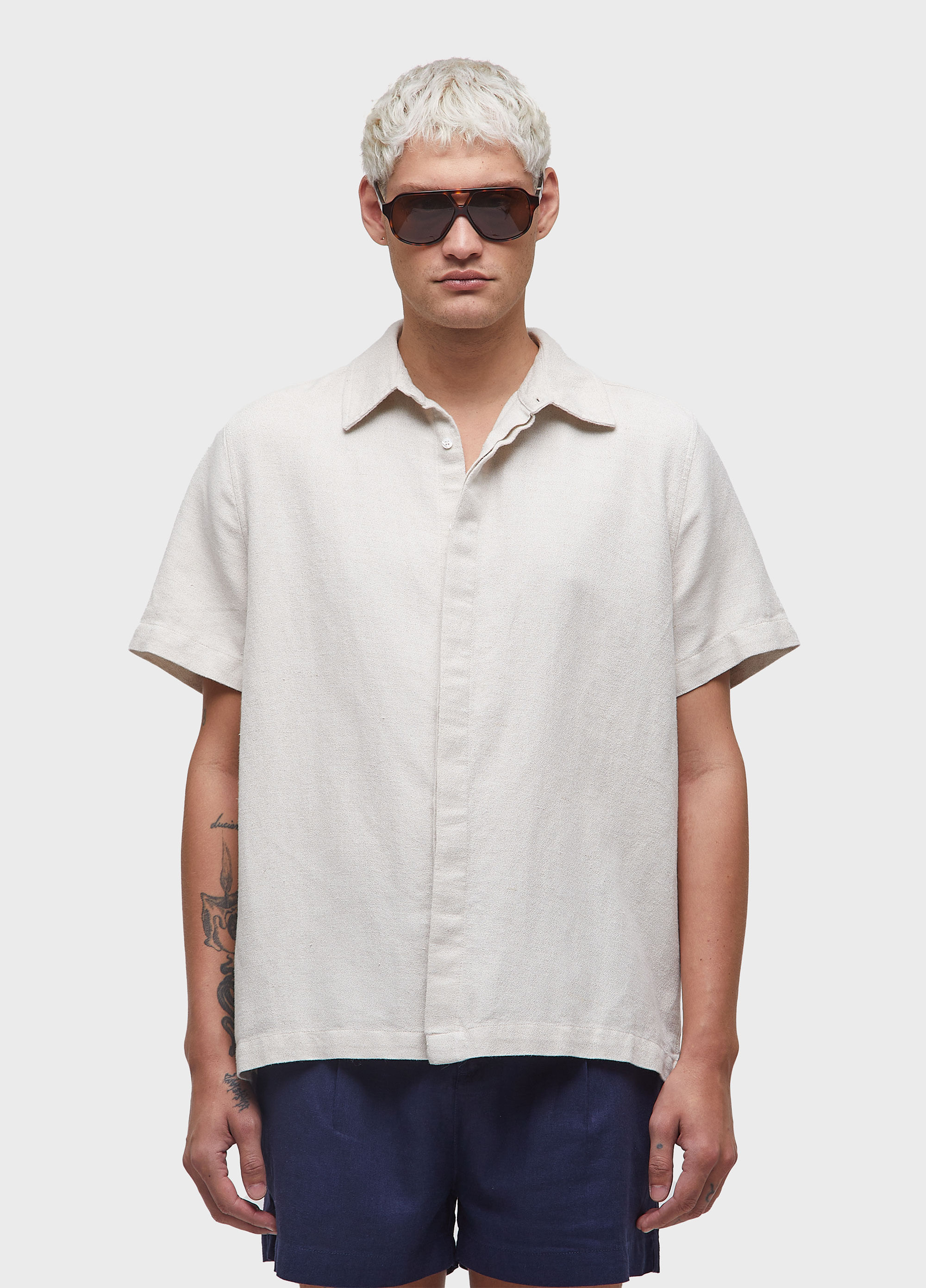 Camisa linen texture