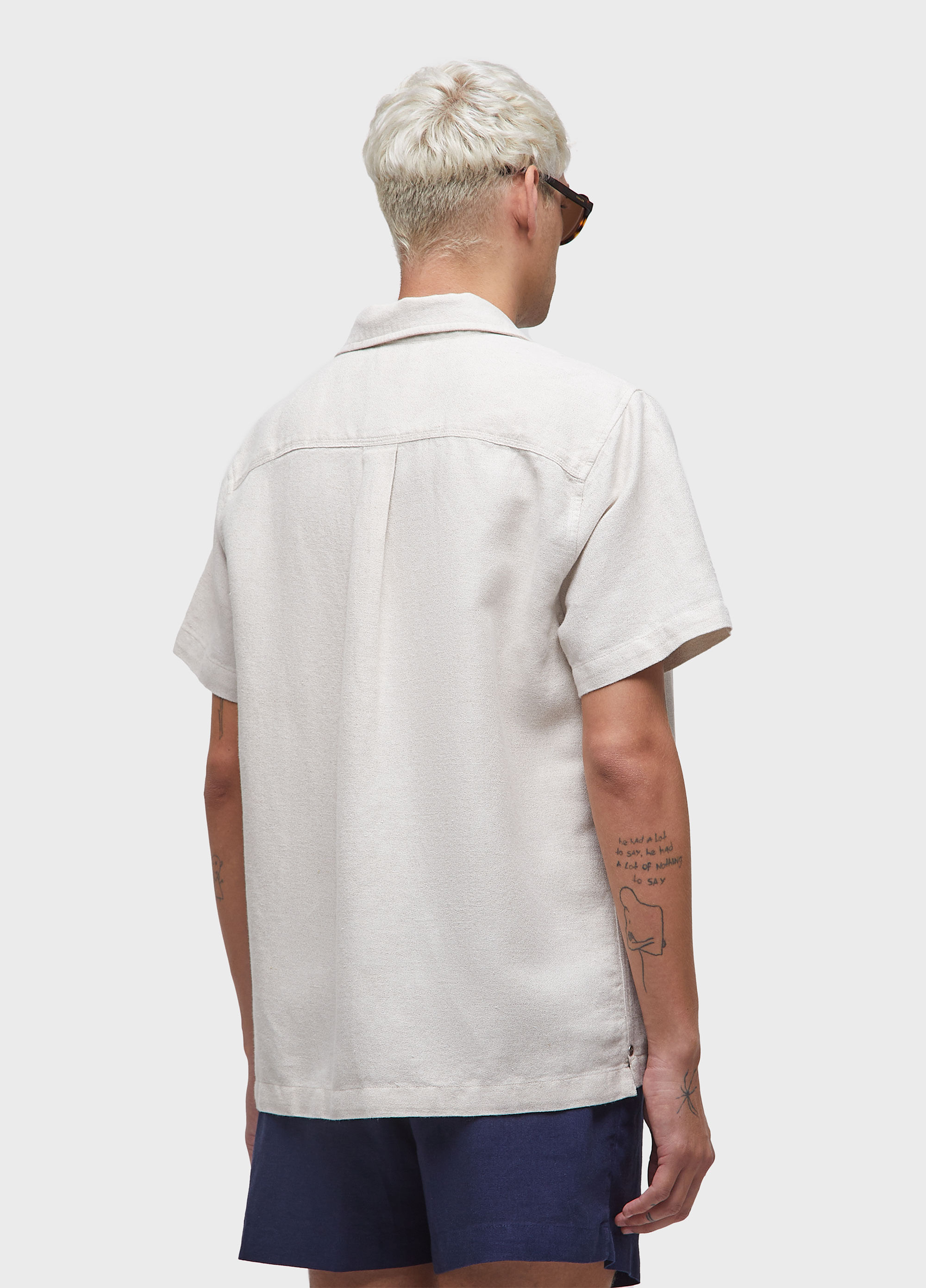 Camisa linen texture
