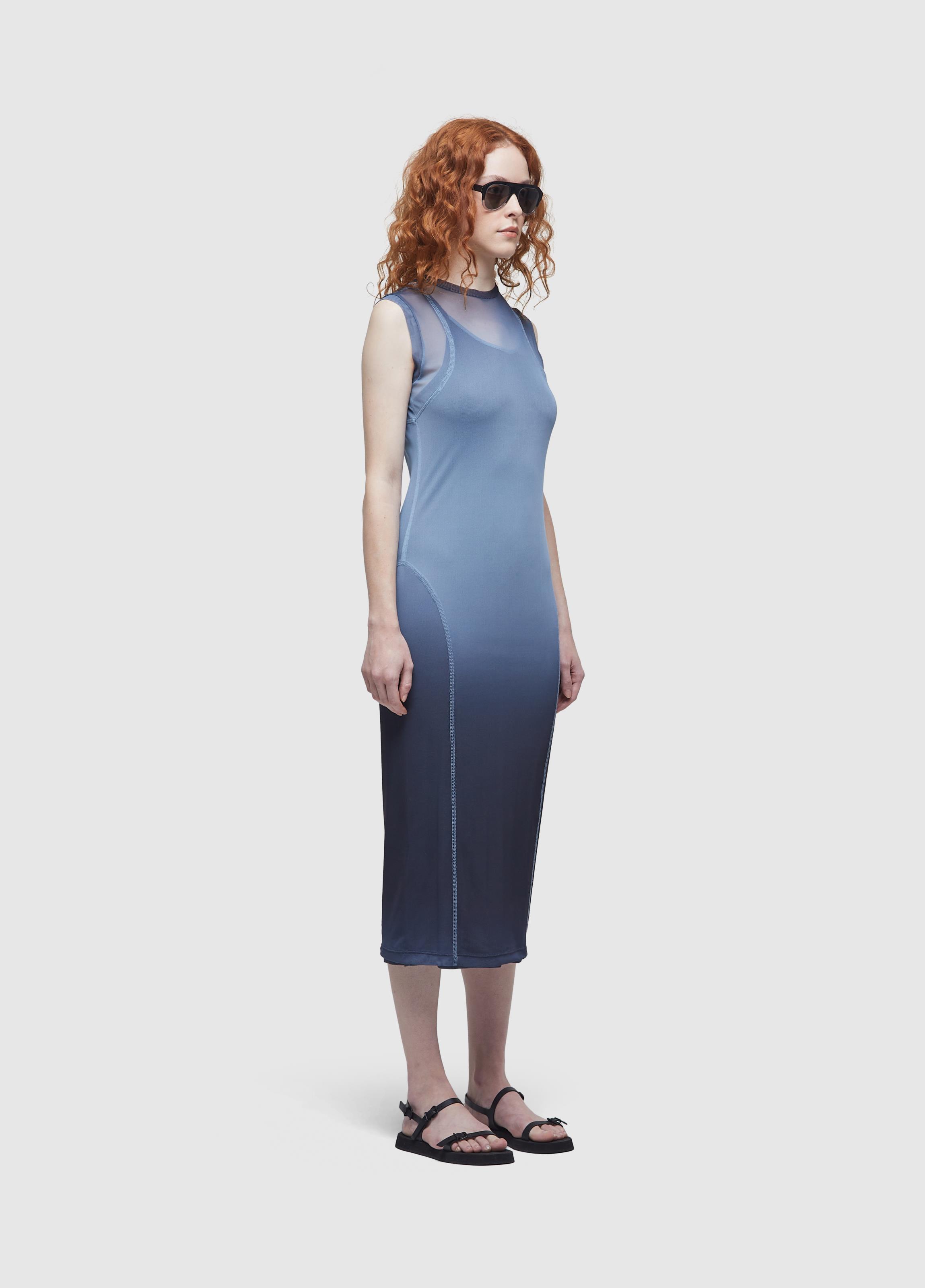 Vestido  tule degrade