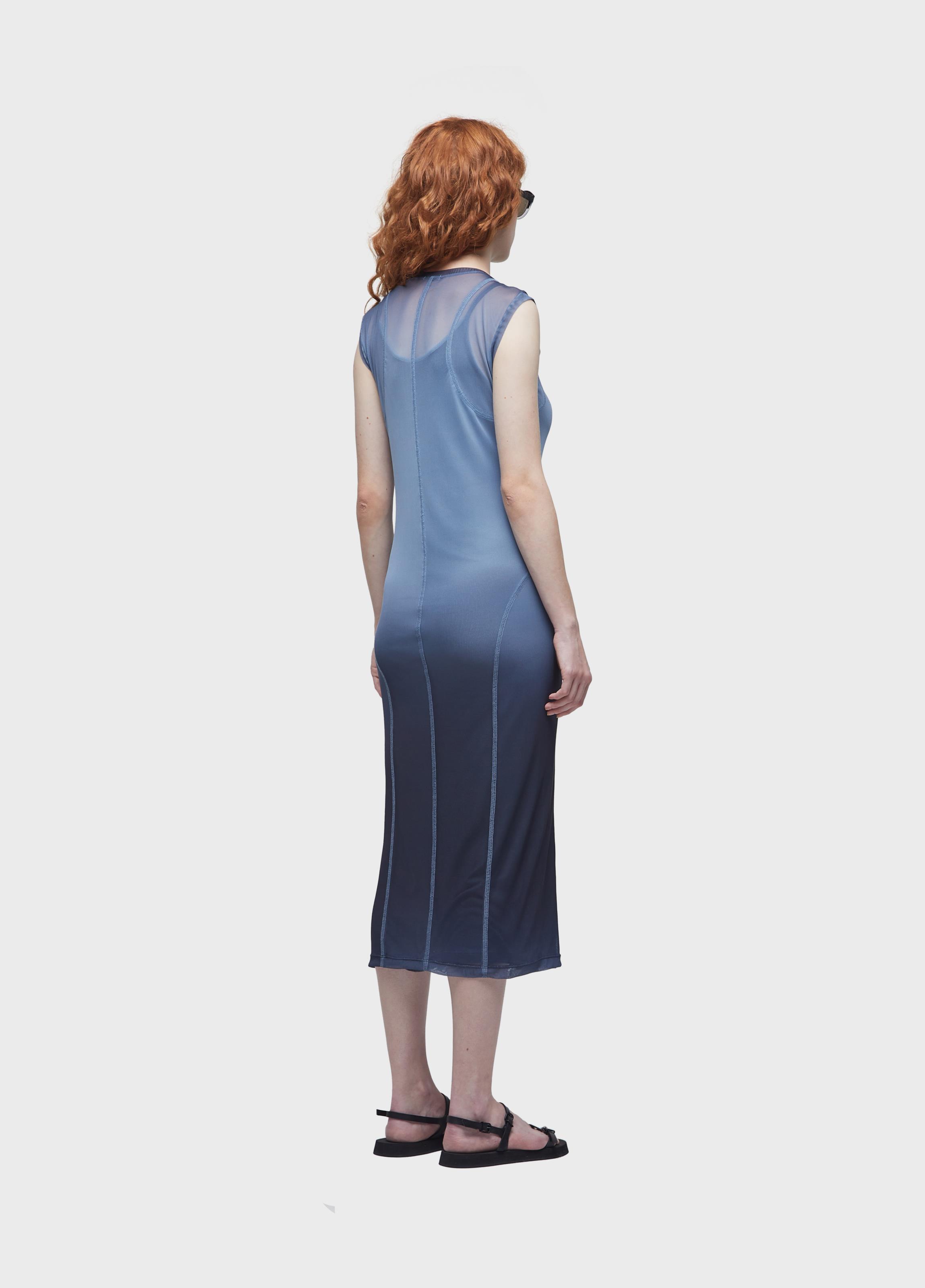 Vestido  tule degrade