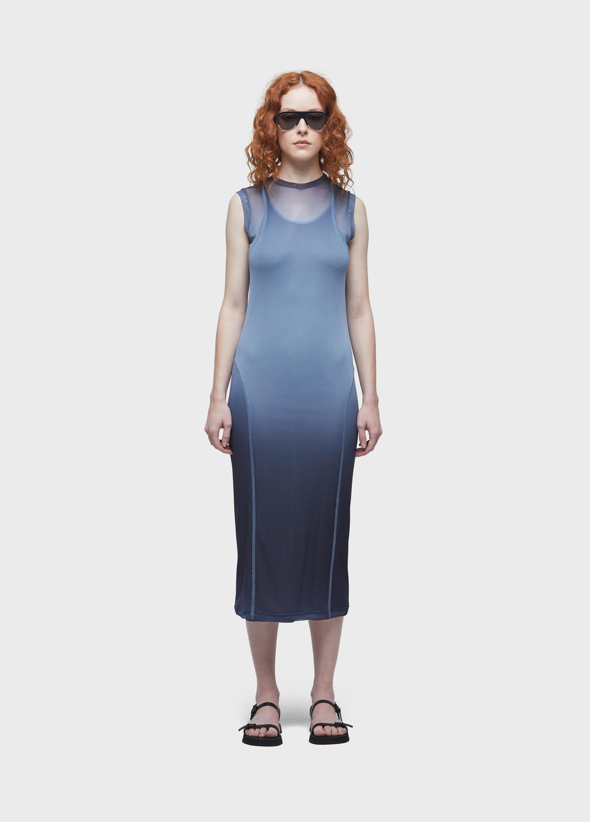 Vestido  tule degrade