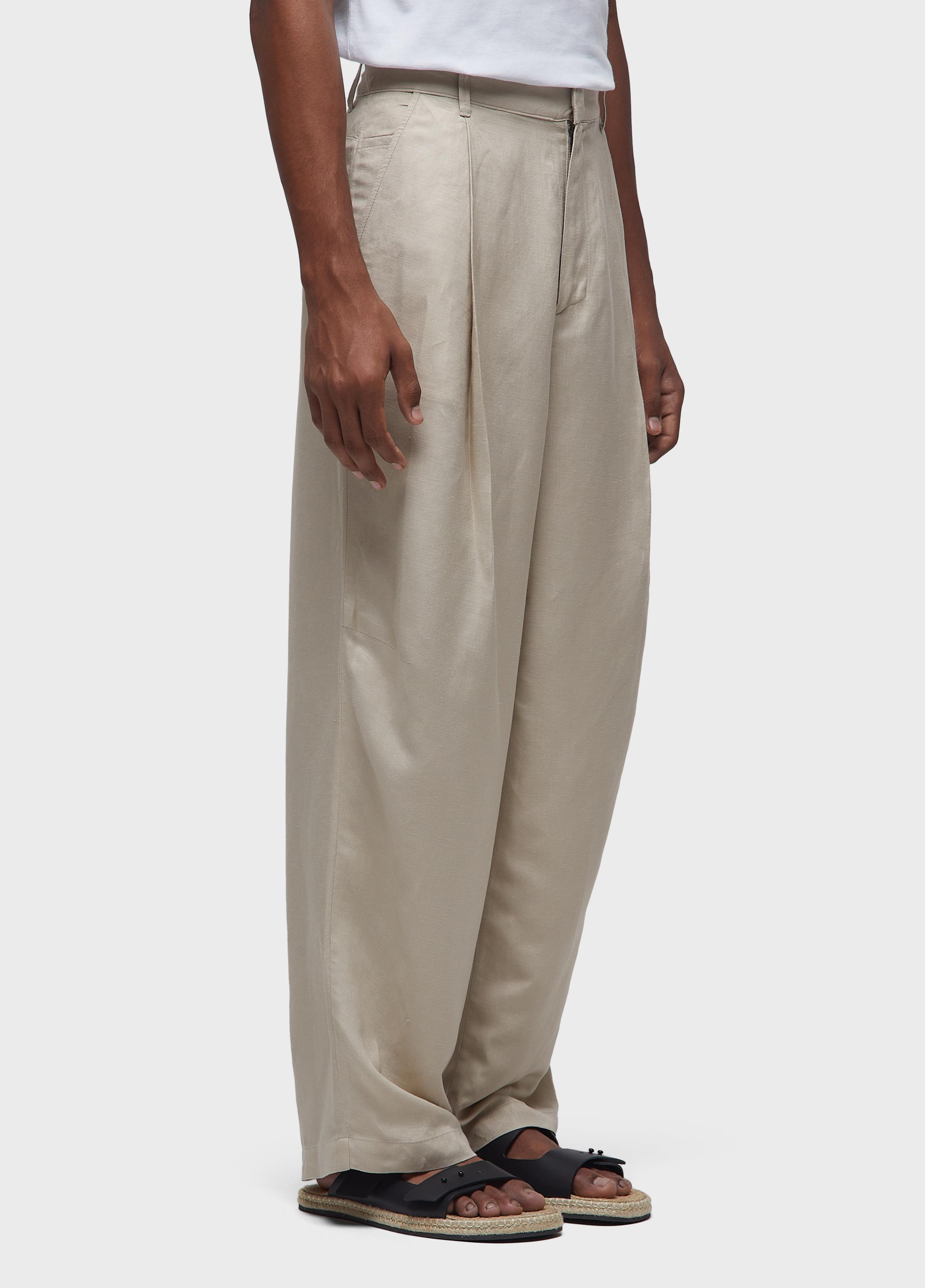 Calça linen balneario