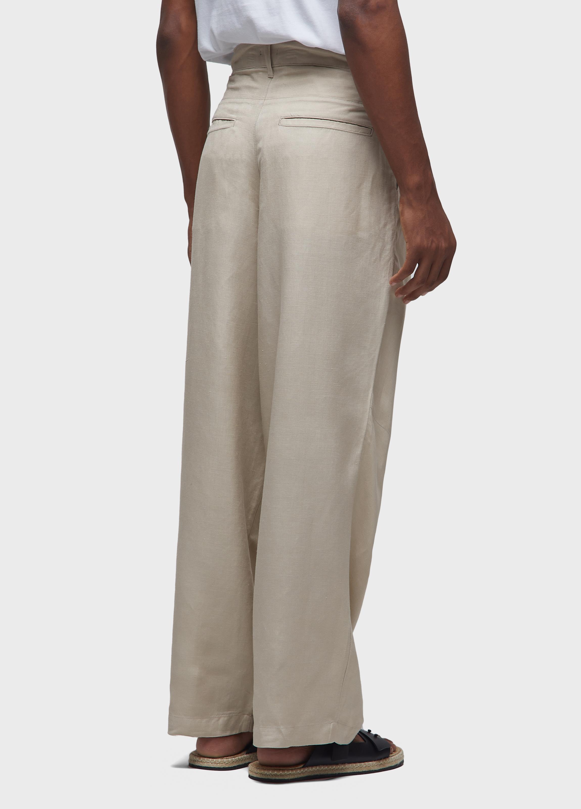 Calça linen balneario