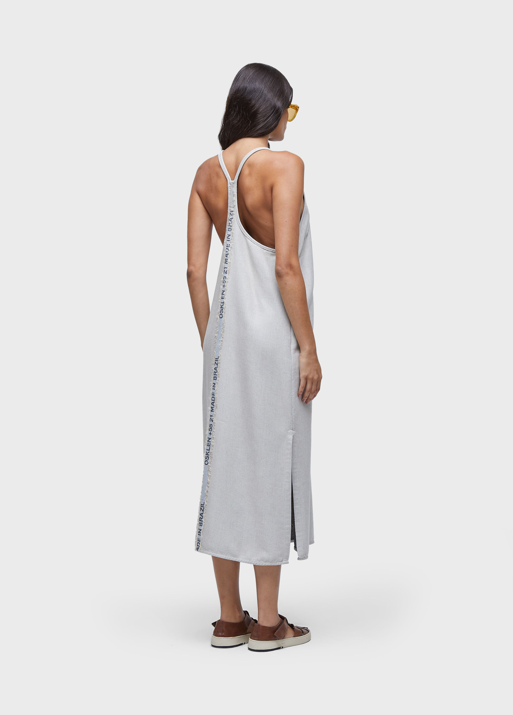 Vestido made in brazil double face