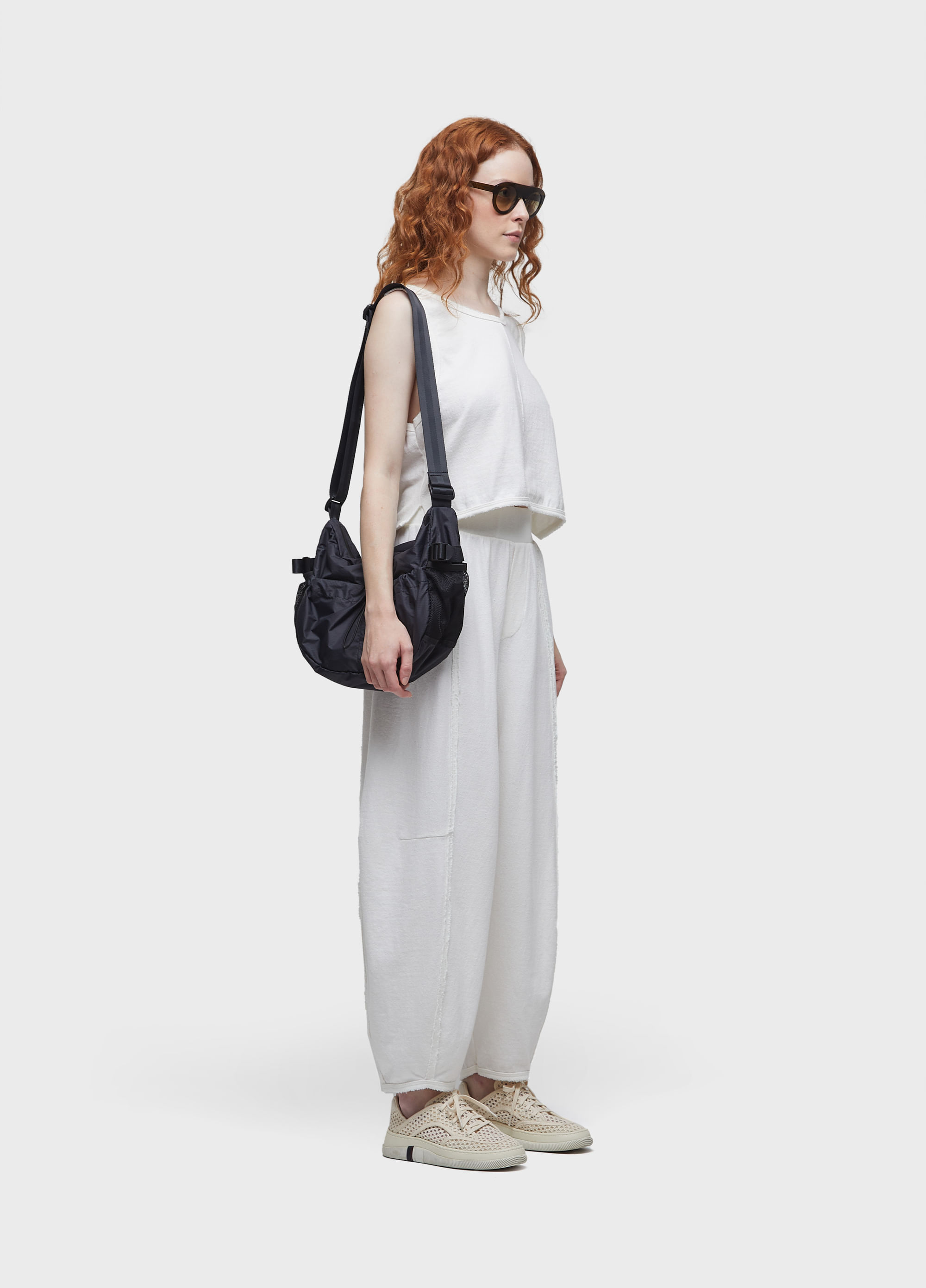 Top cropped rustico desfiado