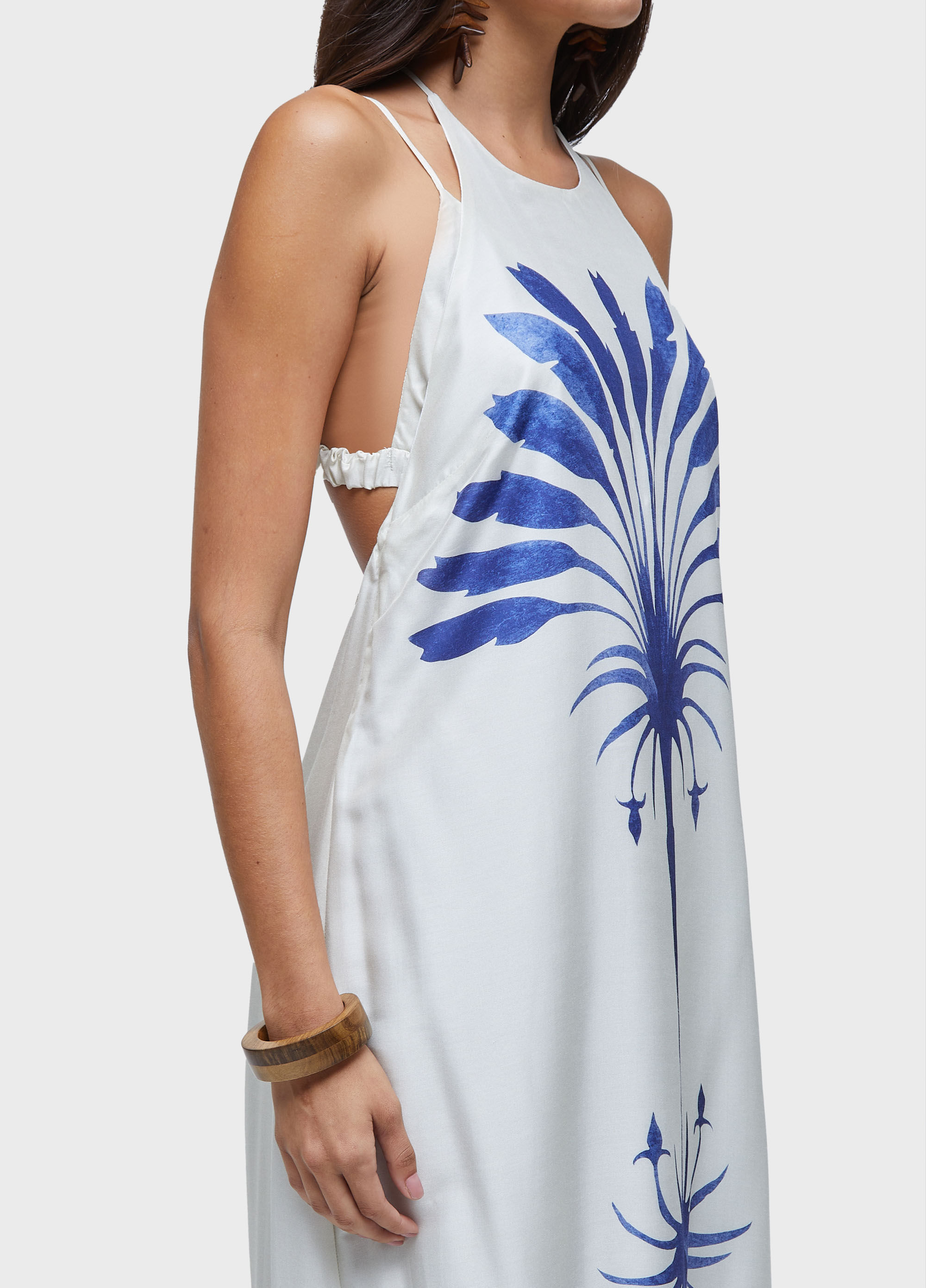 Vestido nadador azulejo