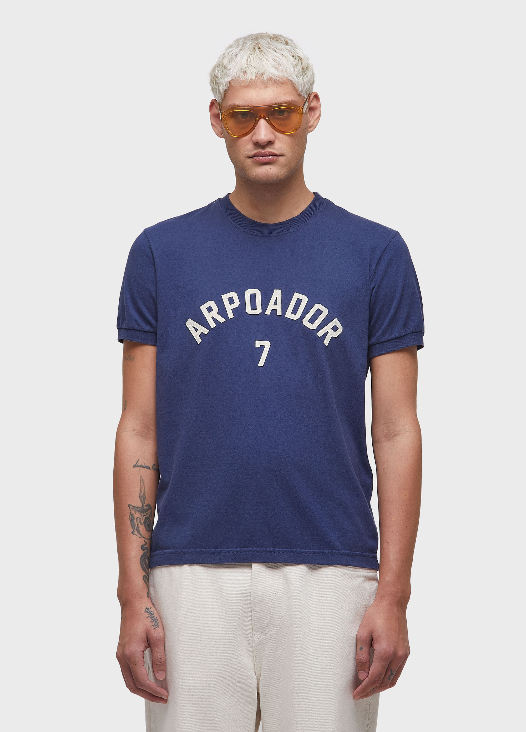 T-shirt college arpoador