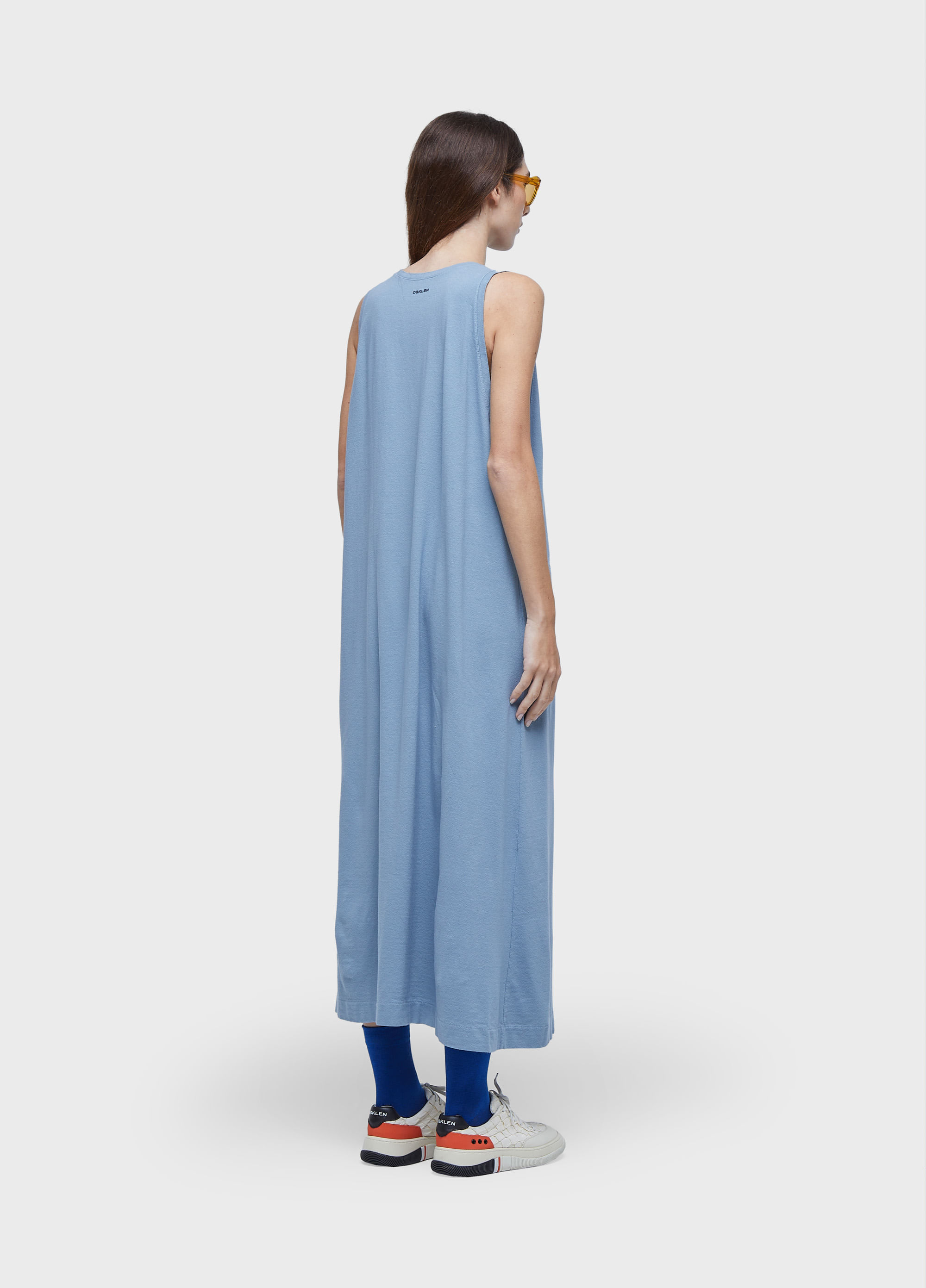 Vestido sleeveless blue edition