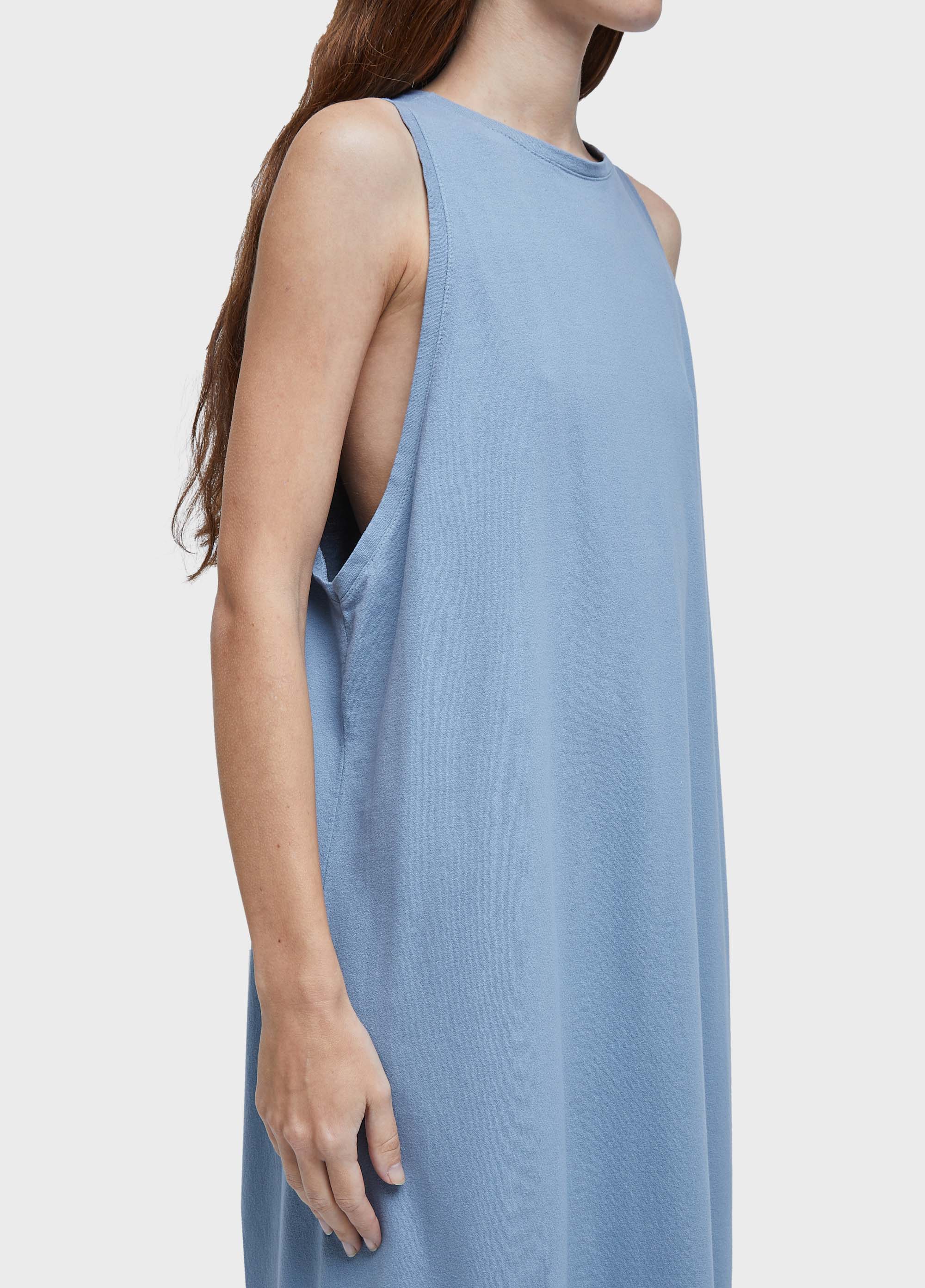 Vestido sleeveless blue edition
