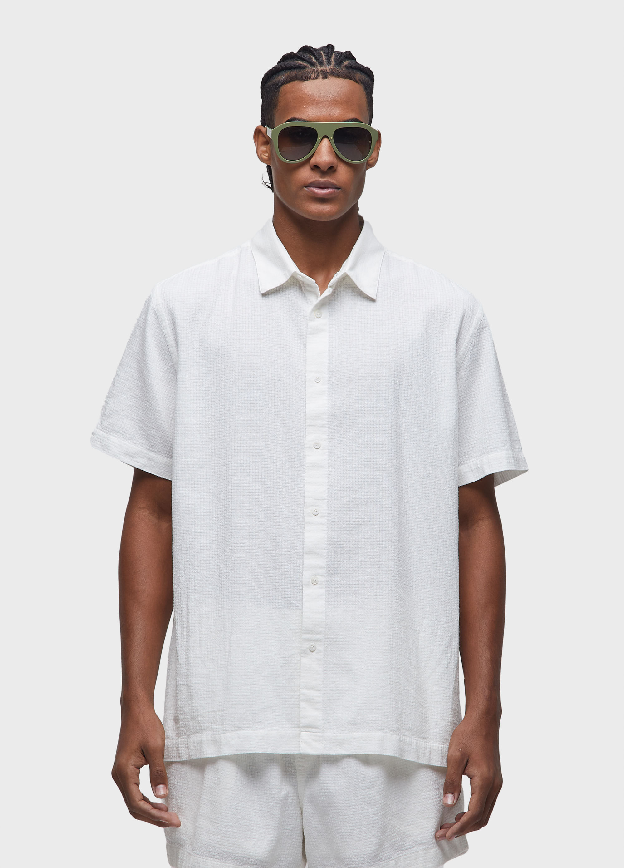 Camisa cotton weave