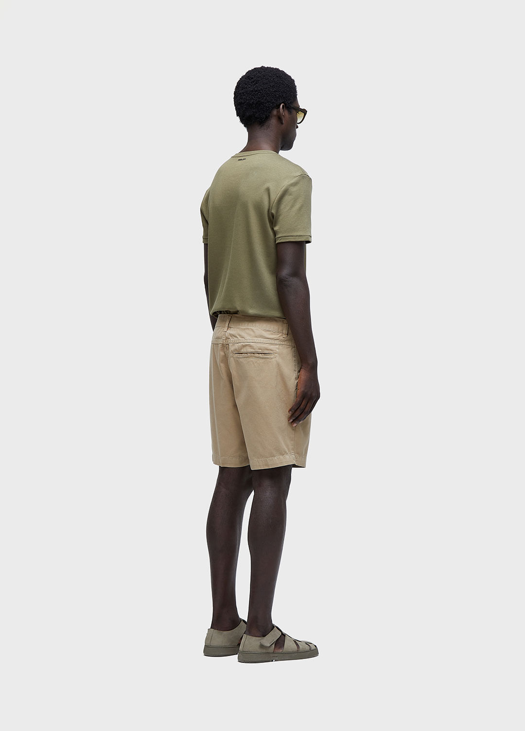 Bermuda alfaiataria cotton basic