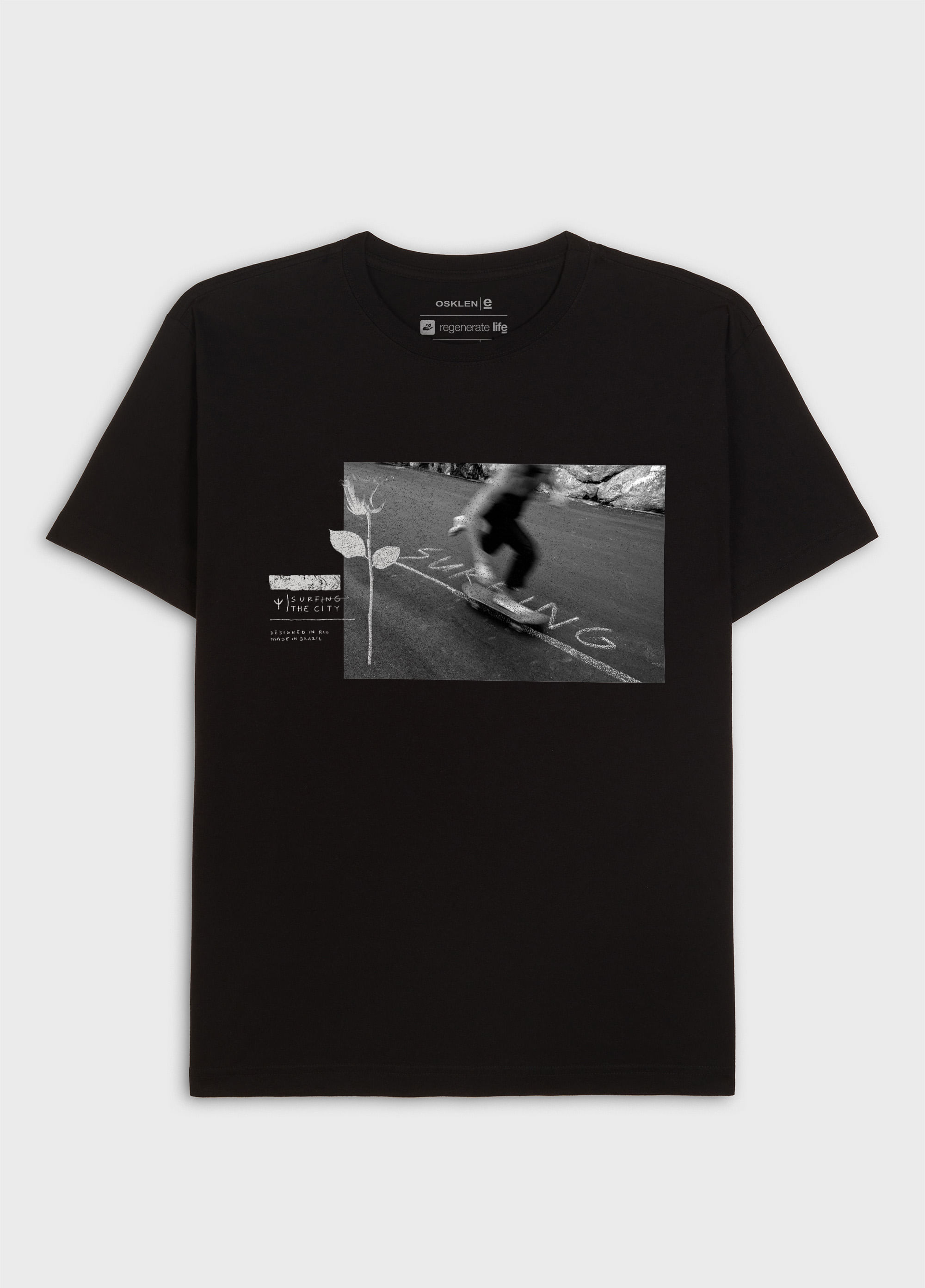 T-shirt vintage sk8 rose