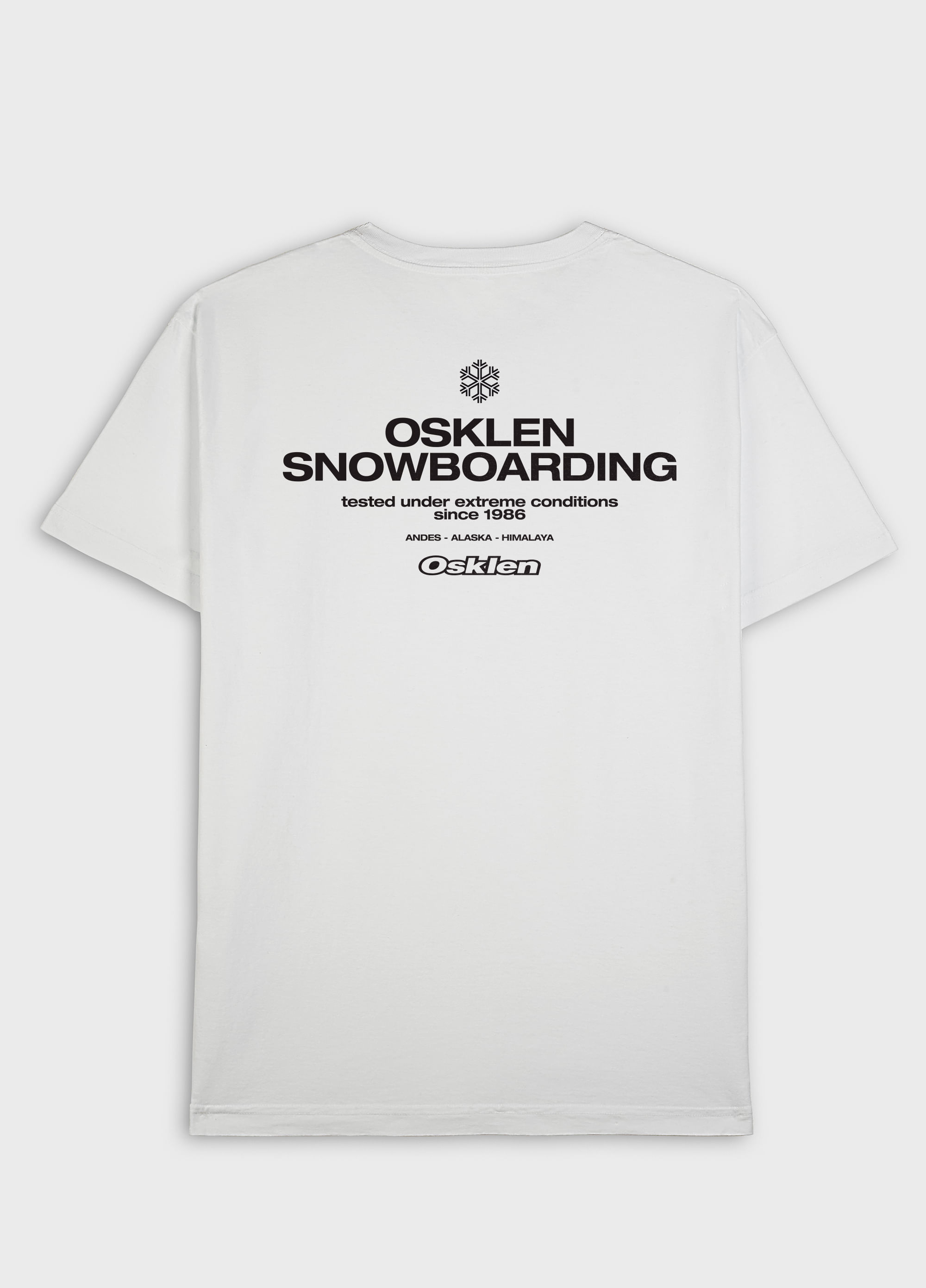T-shirt stone snow team